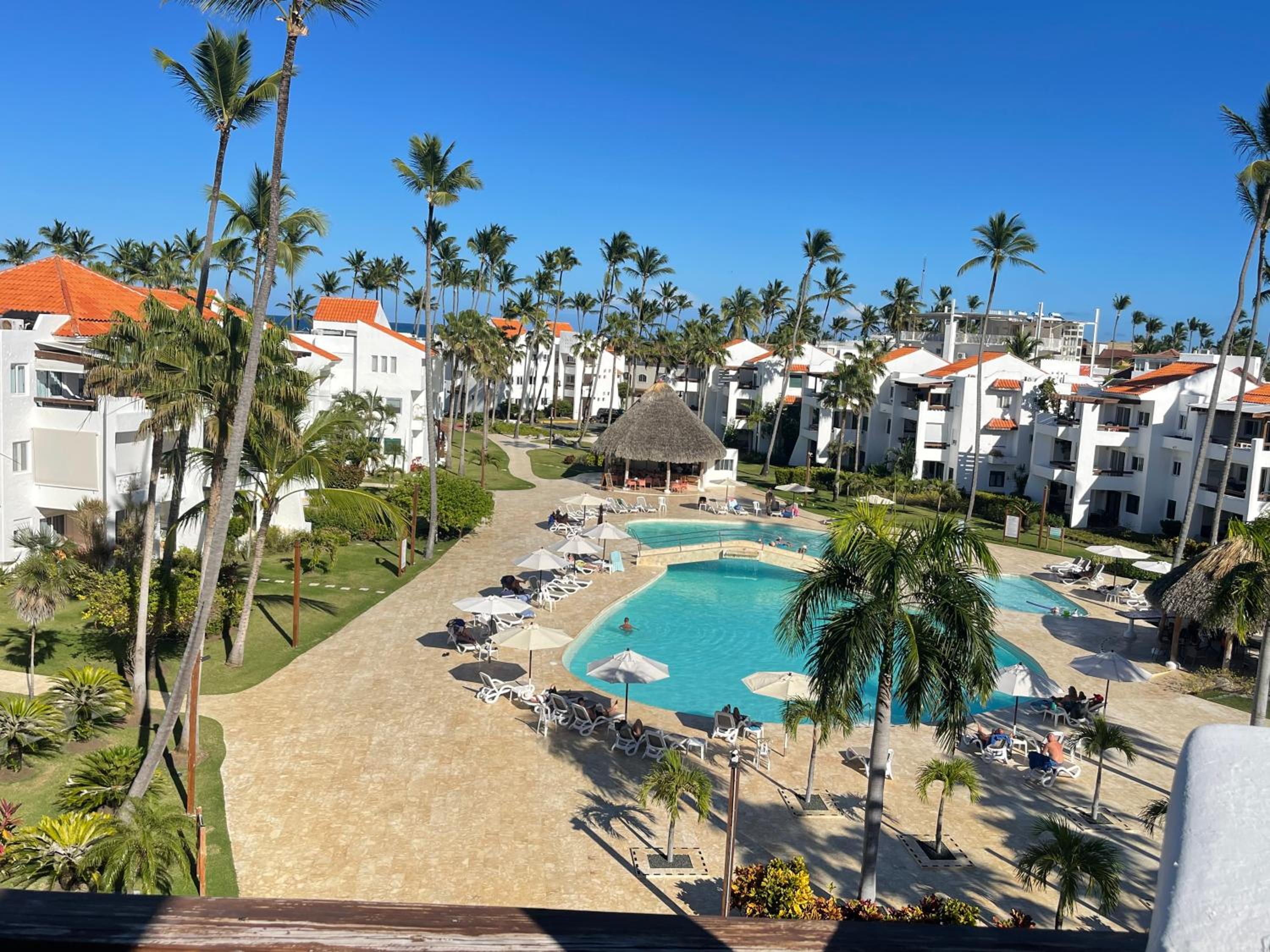 Two-Bedroom Apartment with Pool View