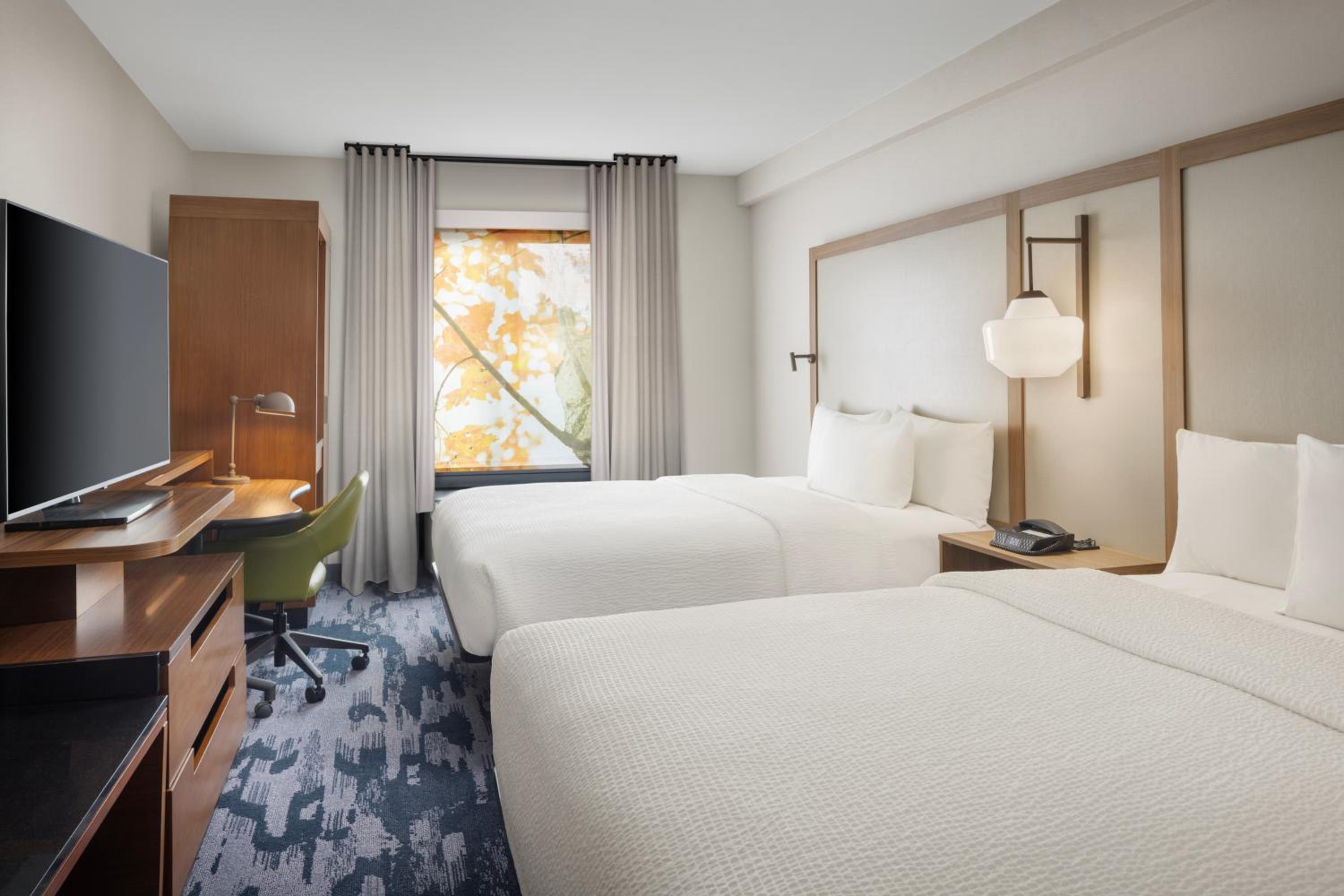 Double Room with Two Double Beds - Hearing Accessible 