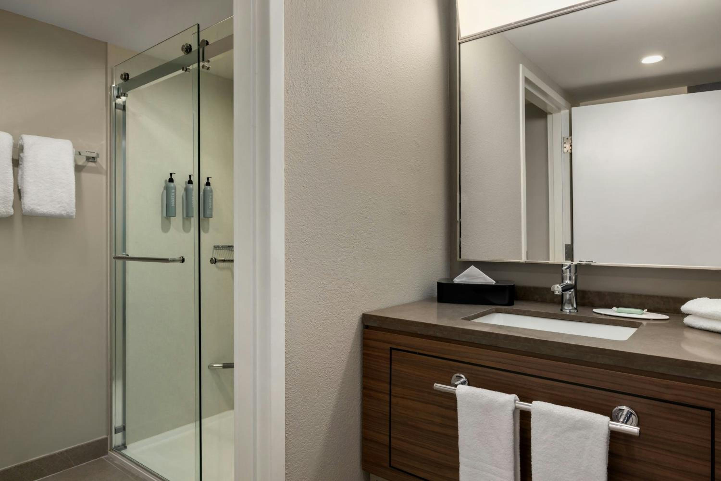 King Room with Sofa Bed and Roll-in Shower - Mobility and Hearing Accessible - Photo 9