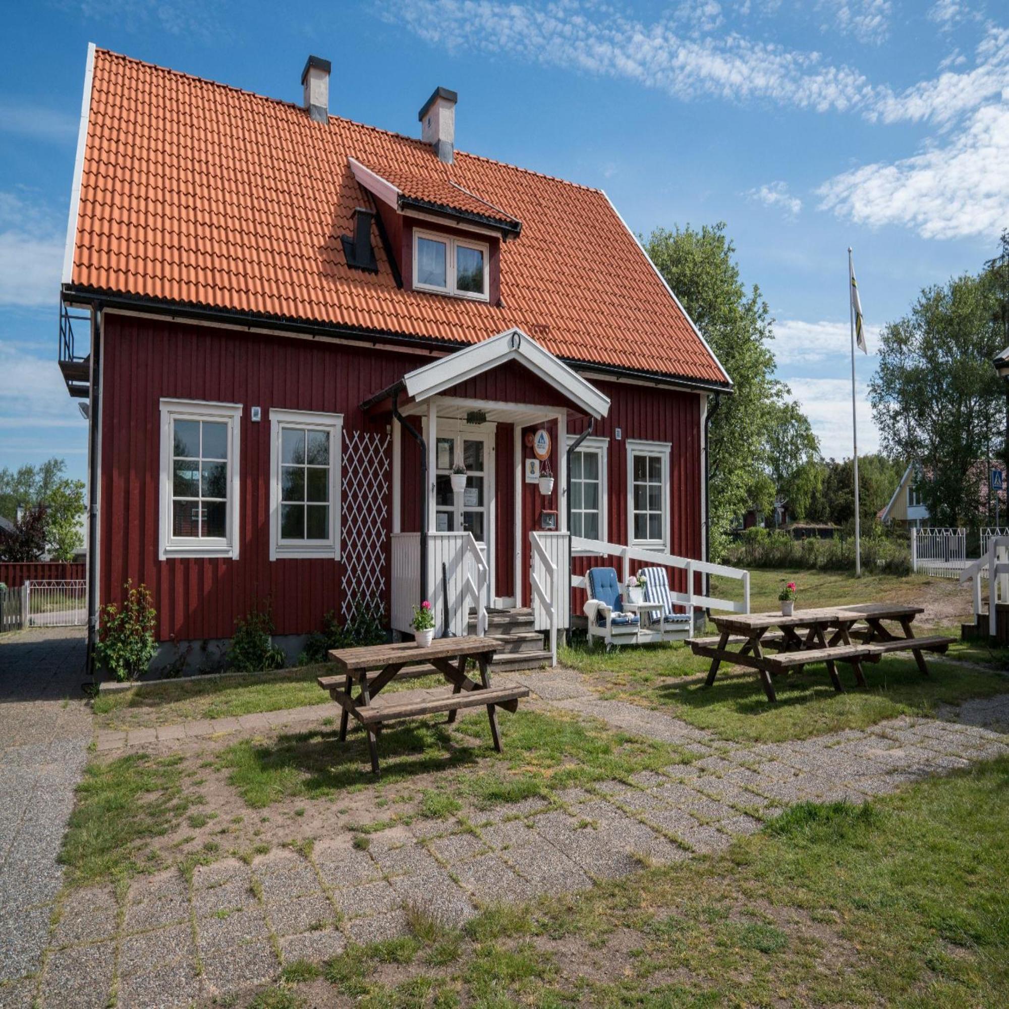 Trebäddsrum med delat badrum Vandrarhem