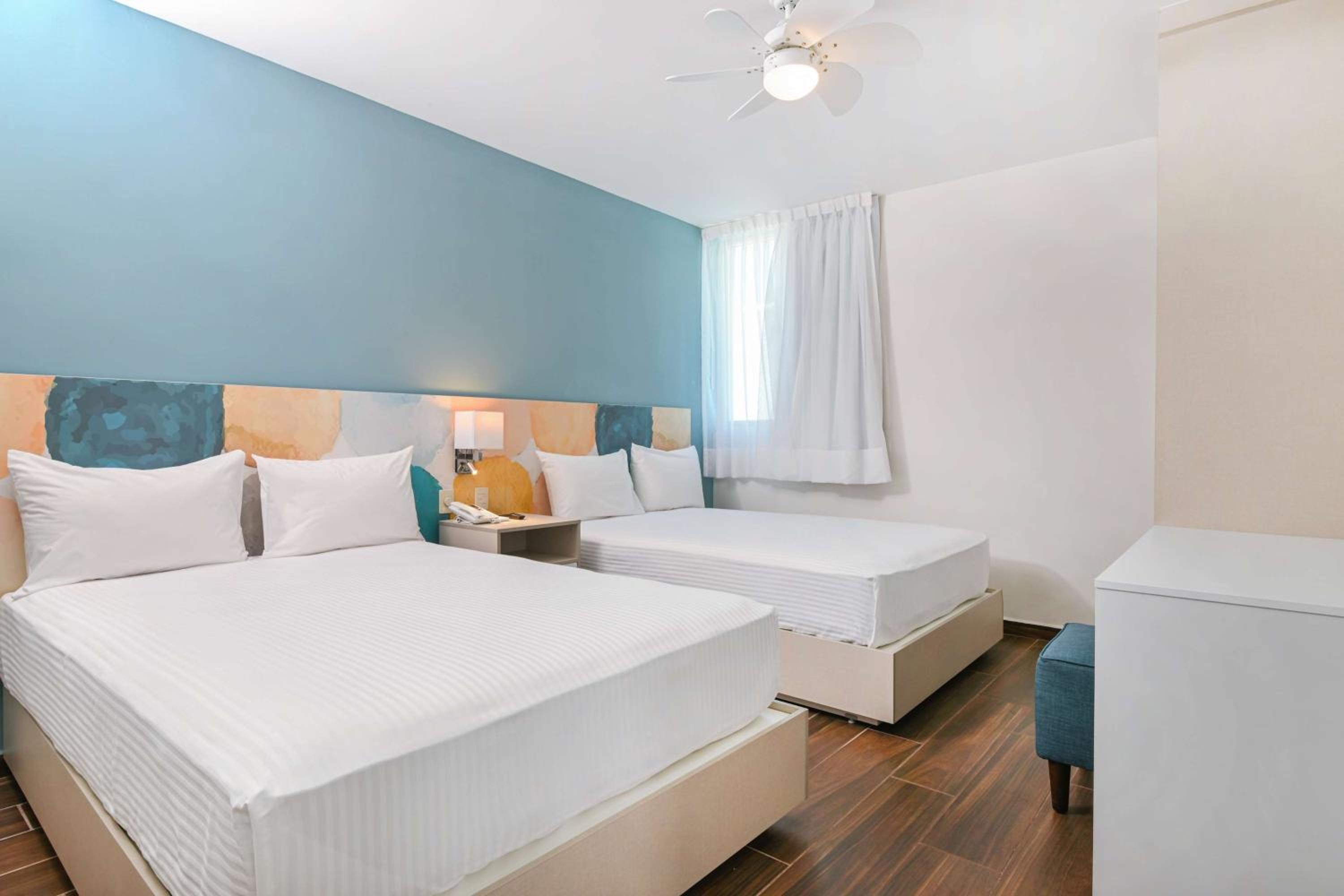 Suite with Two Double Beds and Sofa Bed - Non-Smoking