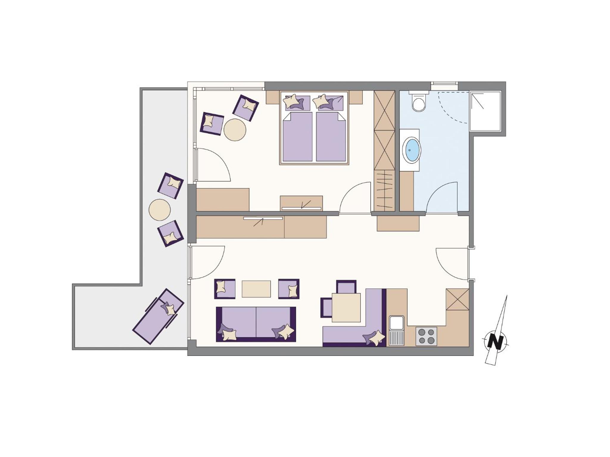 One-Bedroom Apartment photo 3