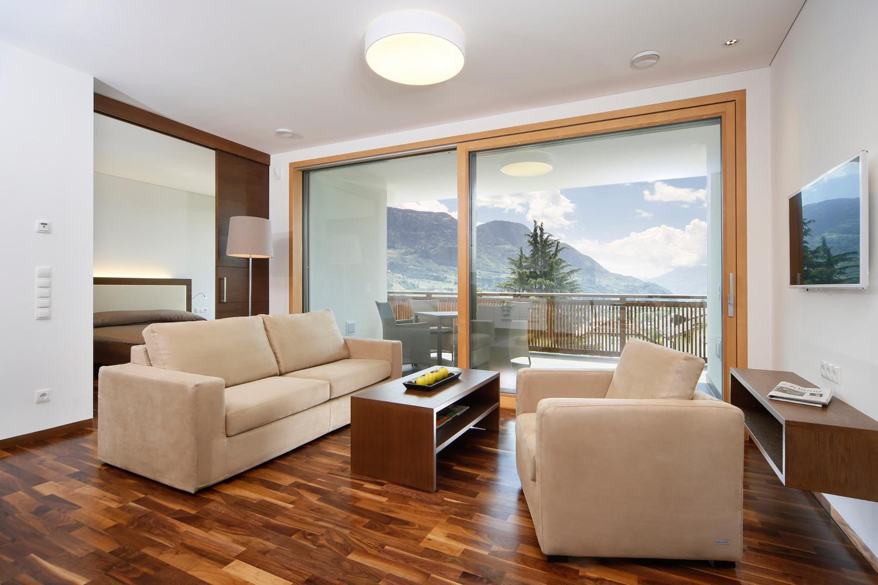 Two-Bedroom Apartment with Balcony and Terrace