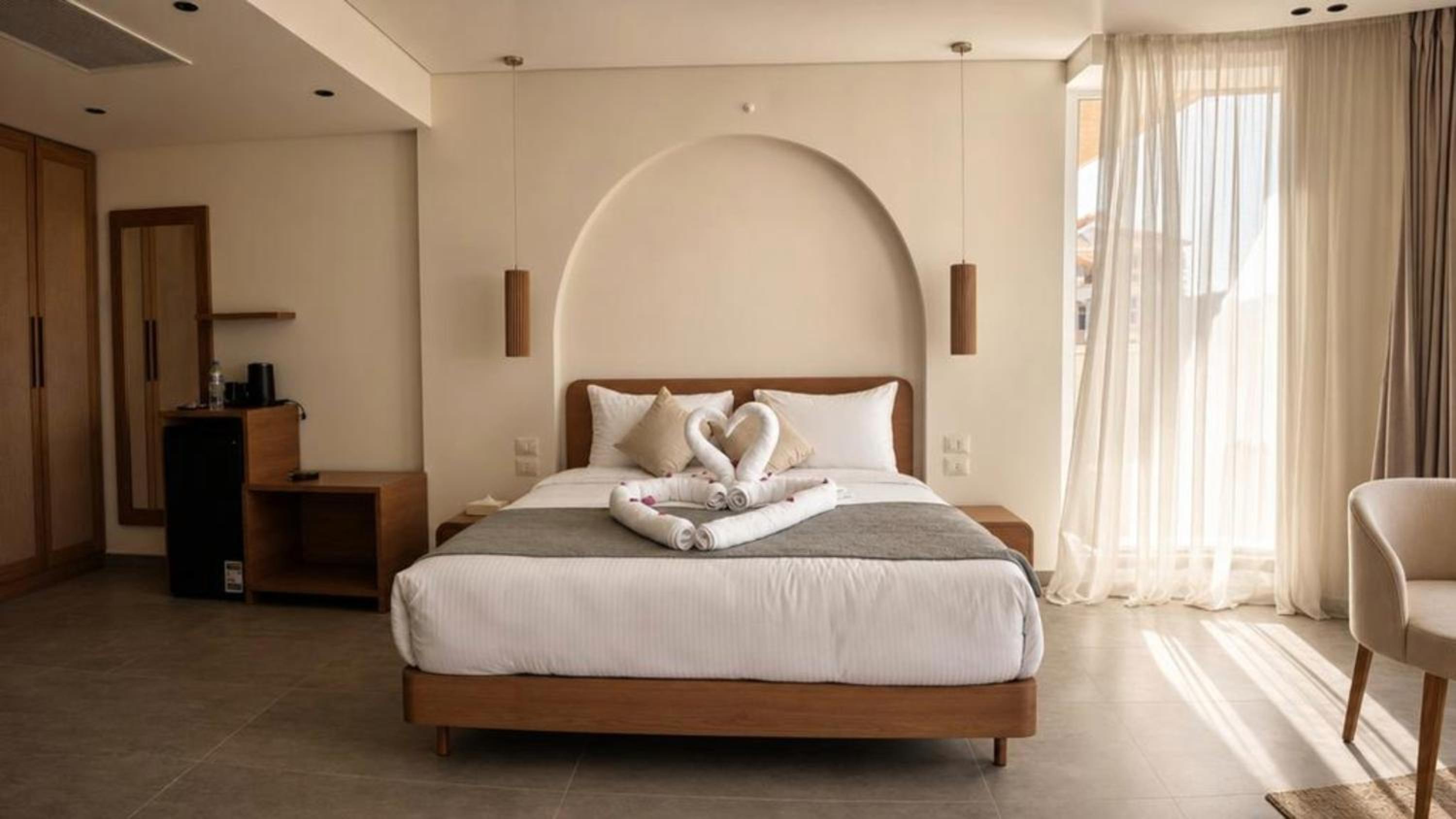 Deluxe Double Room with Balcony and Sea View
