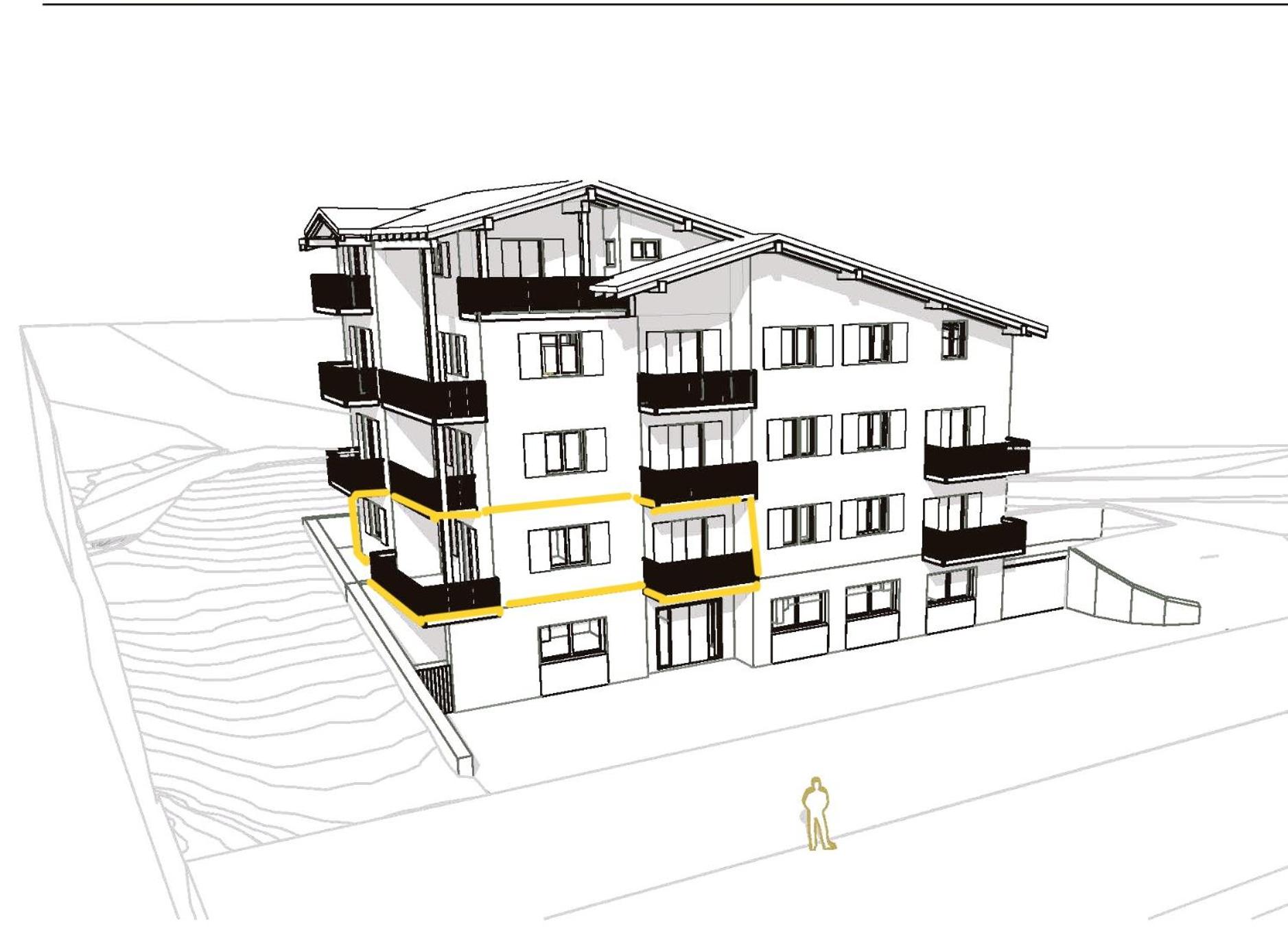 Two-Bedroom Apartment with Mountain View photo 2