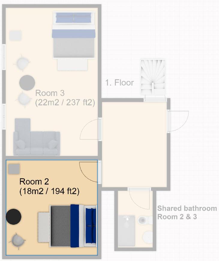 Double Room with Shared Bathroom photo 3