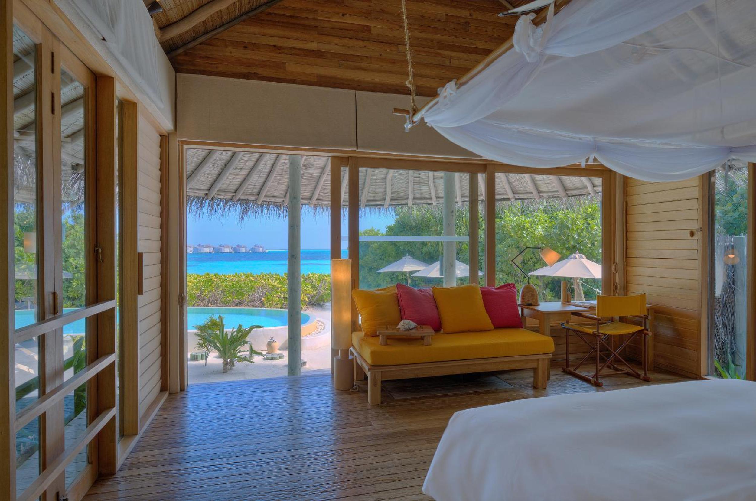 Two Bedroom Lagoon Beach Villa with Pool