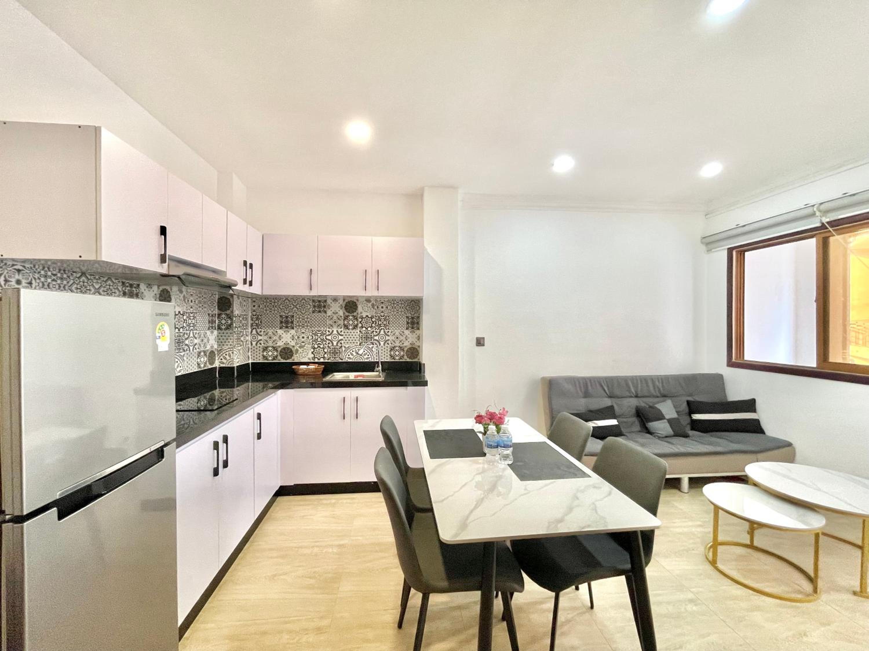 Two-Bedroom Apartment with Balcony