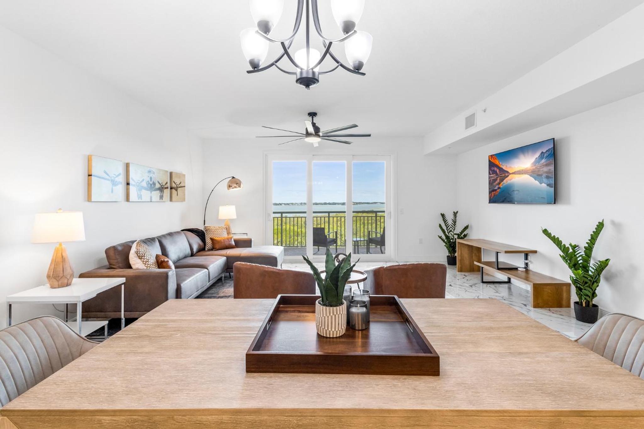 Three-Bedroom Premium Apartment with Balcony