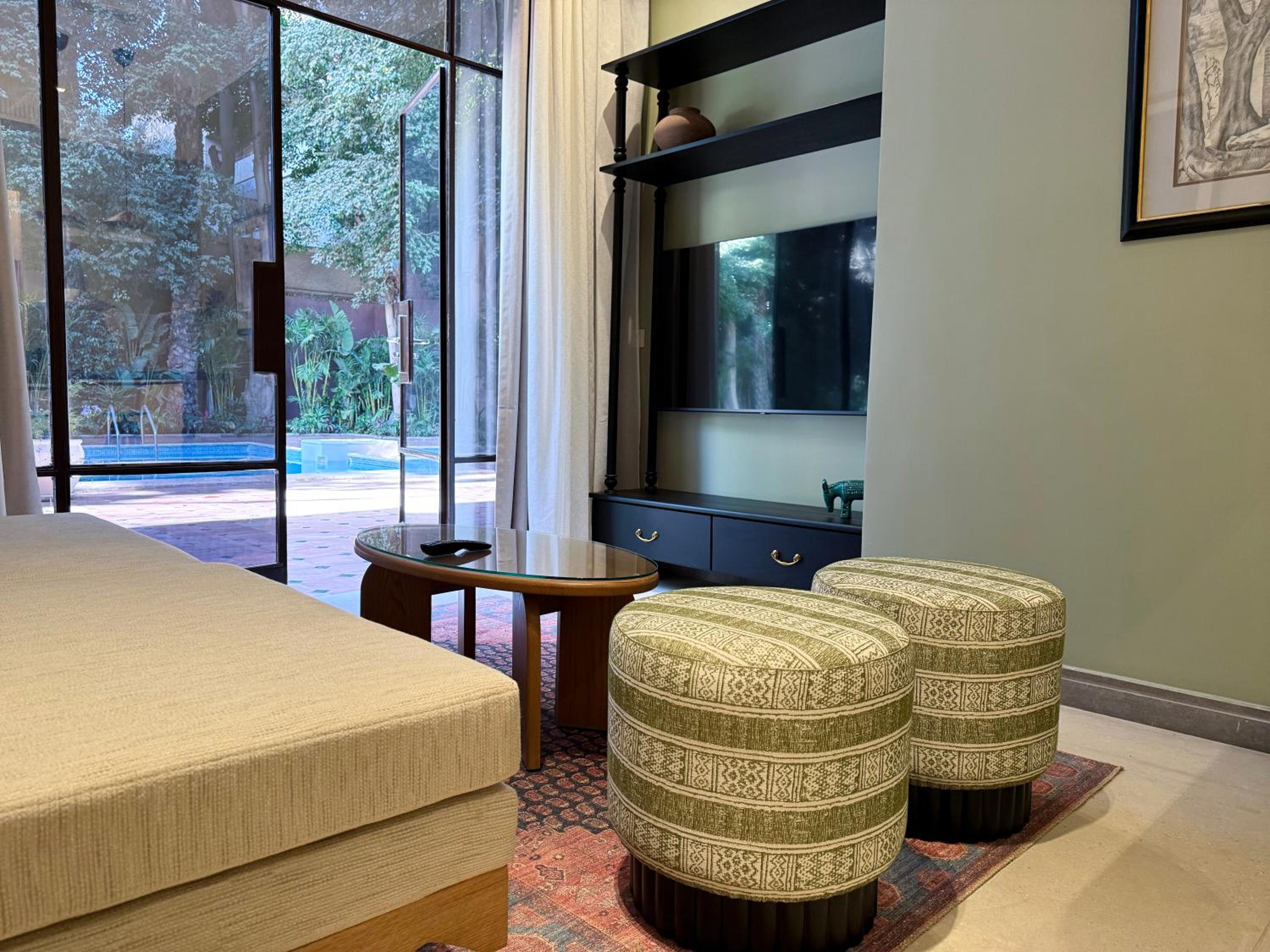 Studio with Pool View