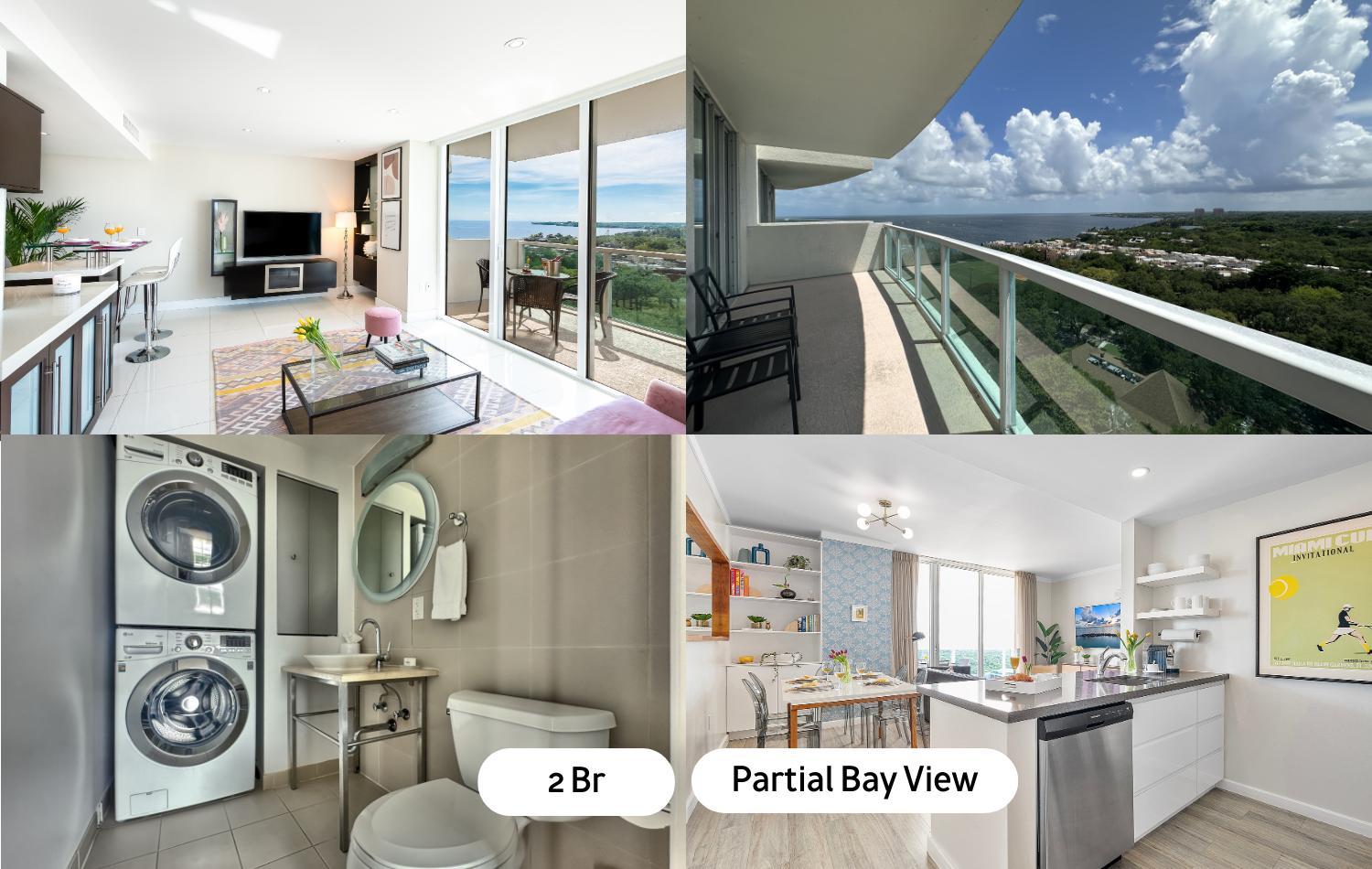Two-Bedroom Apartment with Partial Ocean View