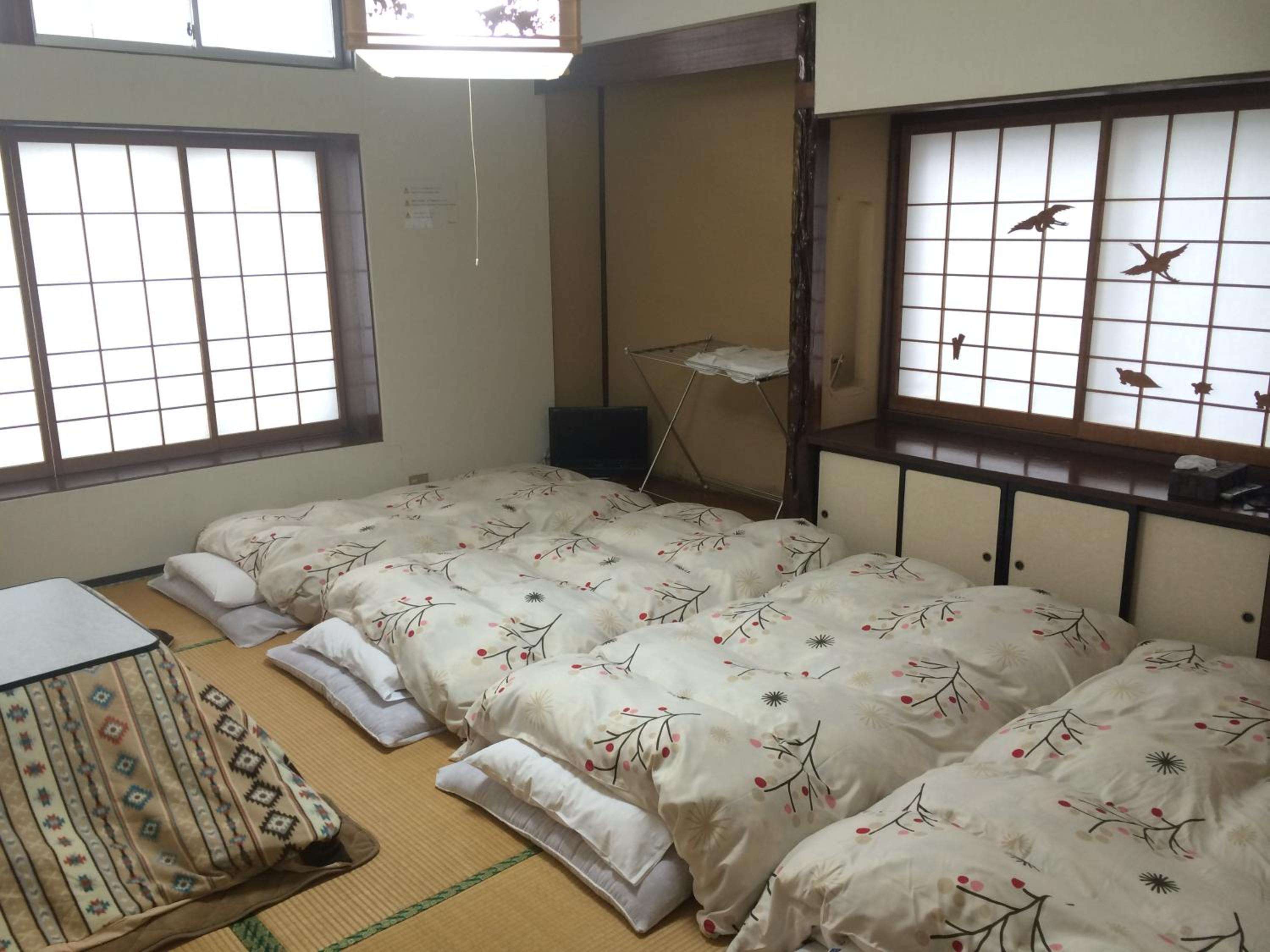 Japanese-Style Quadruple Room with Shared Bathroom