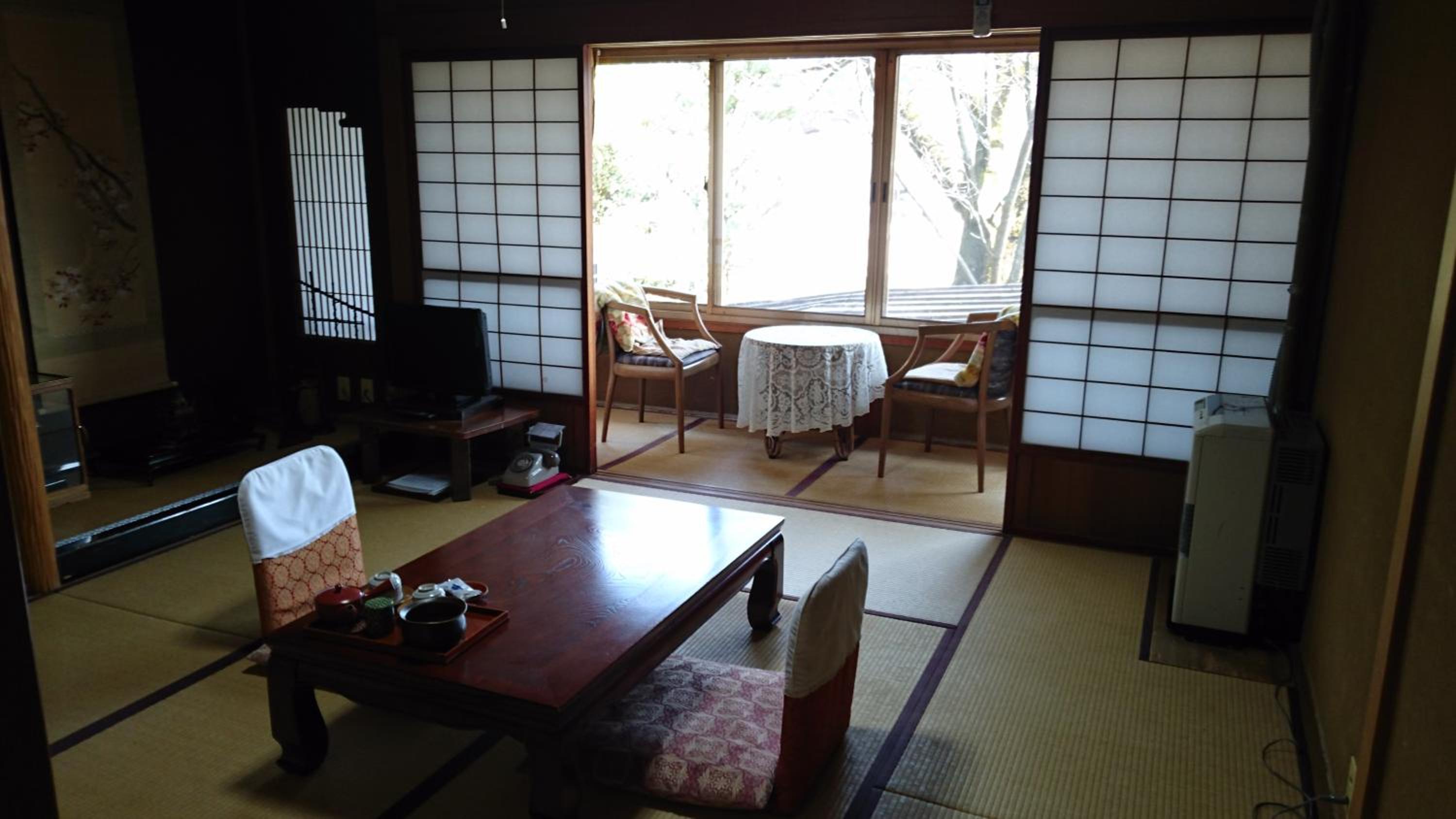 Japanese-Style Triple Room with Shared Bathroom and Shared Toilet