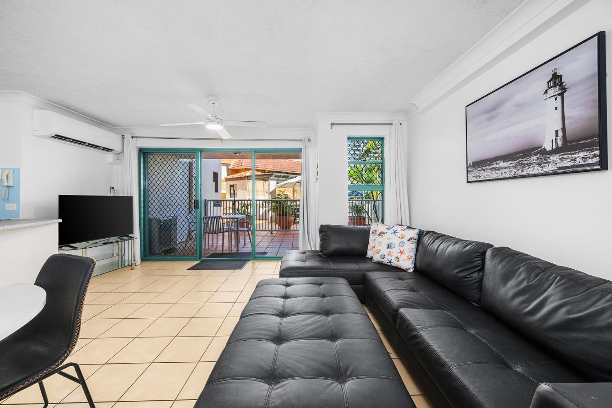 Two-Bedroom Apartment with Balcony