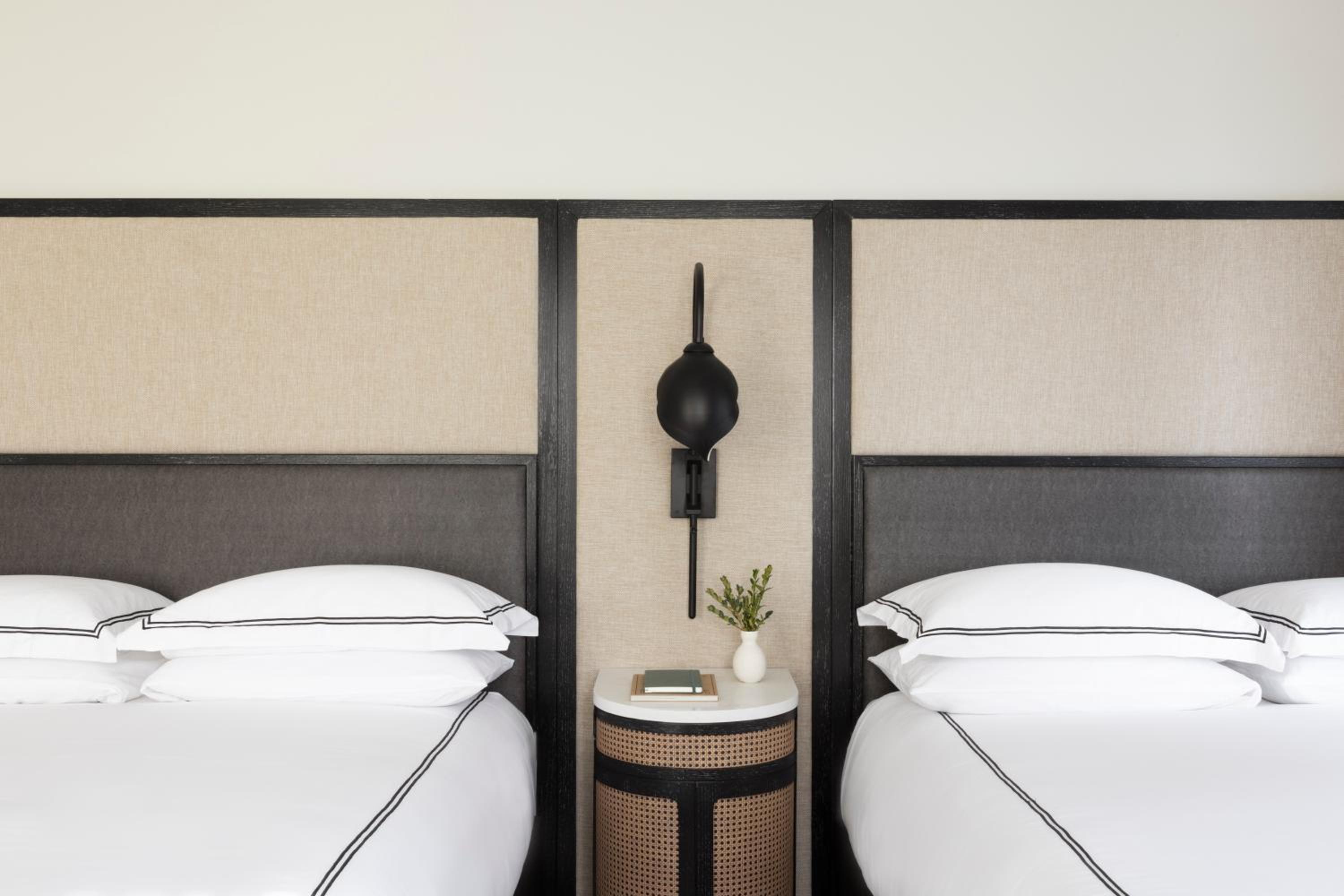 Queen Room with Two Queen Beds and Mobility Accessible Roll-In Shower