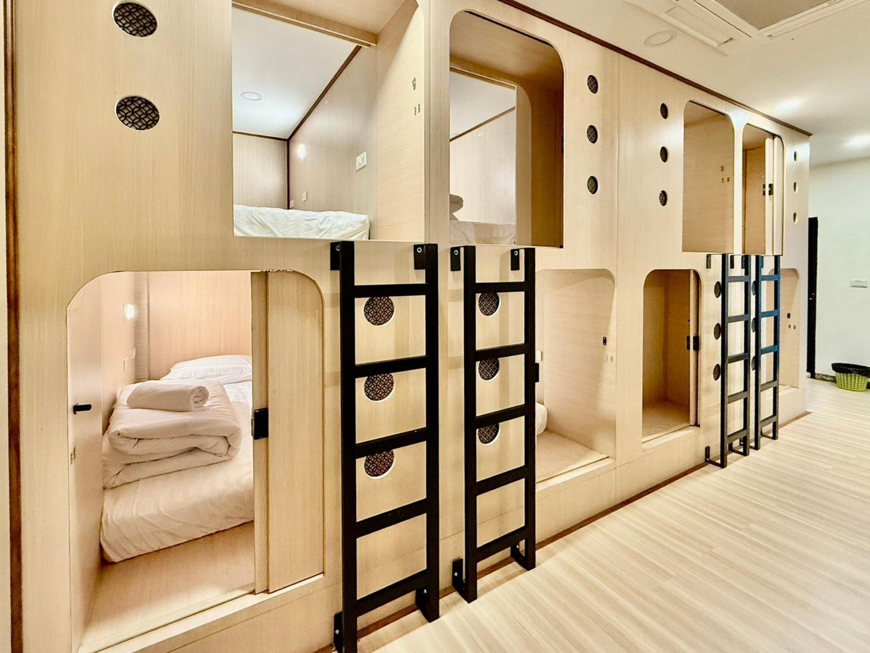 Single Bed in Dormitory Room