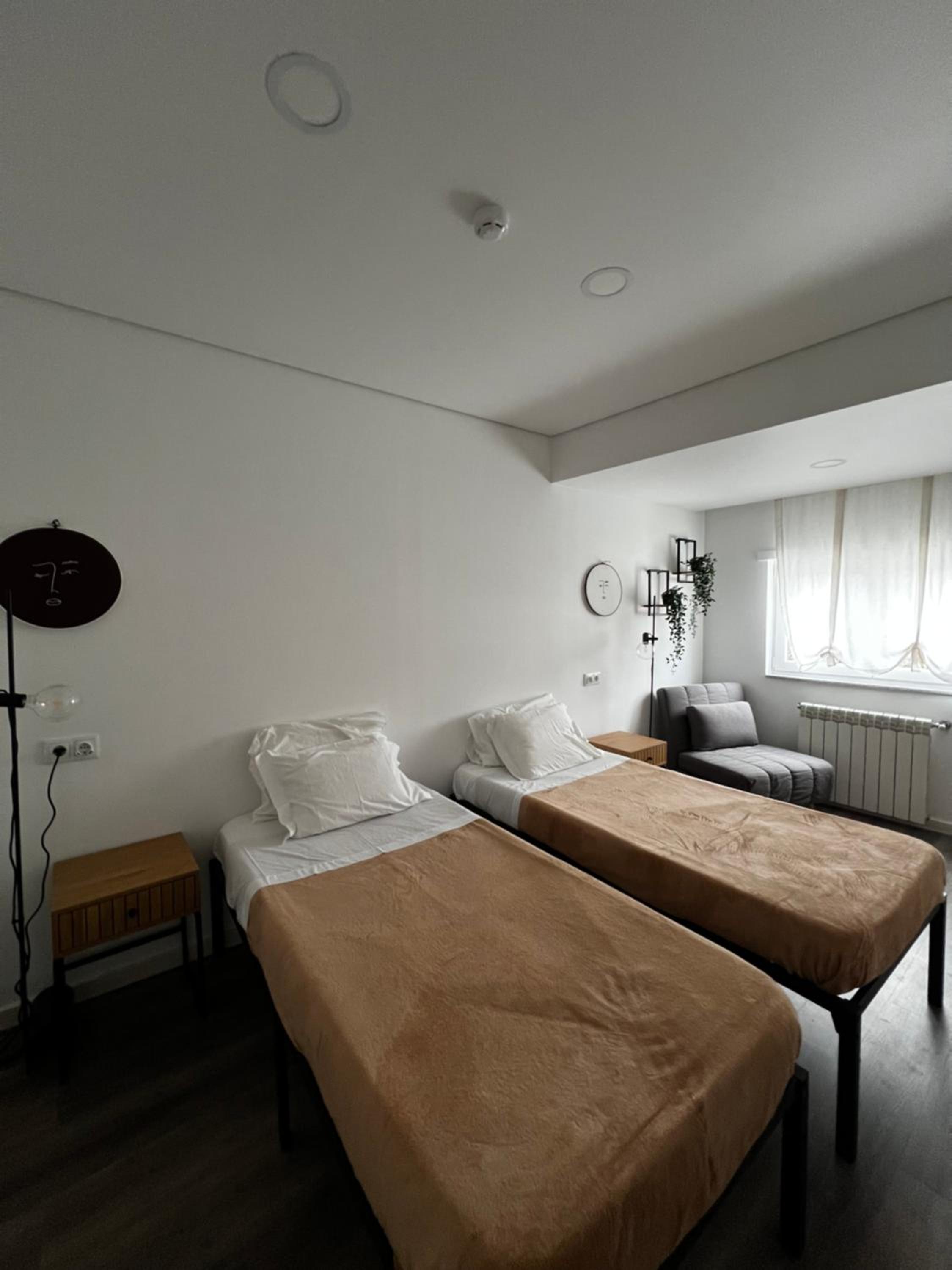 Single Bed in Female Dormitory Room