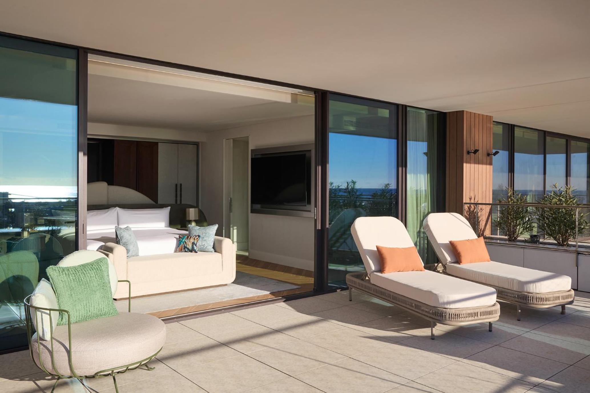 Suite de Lujo con Vista a la Marina