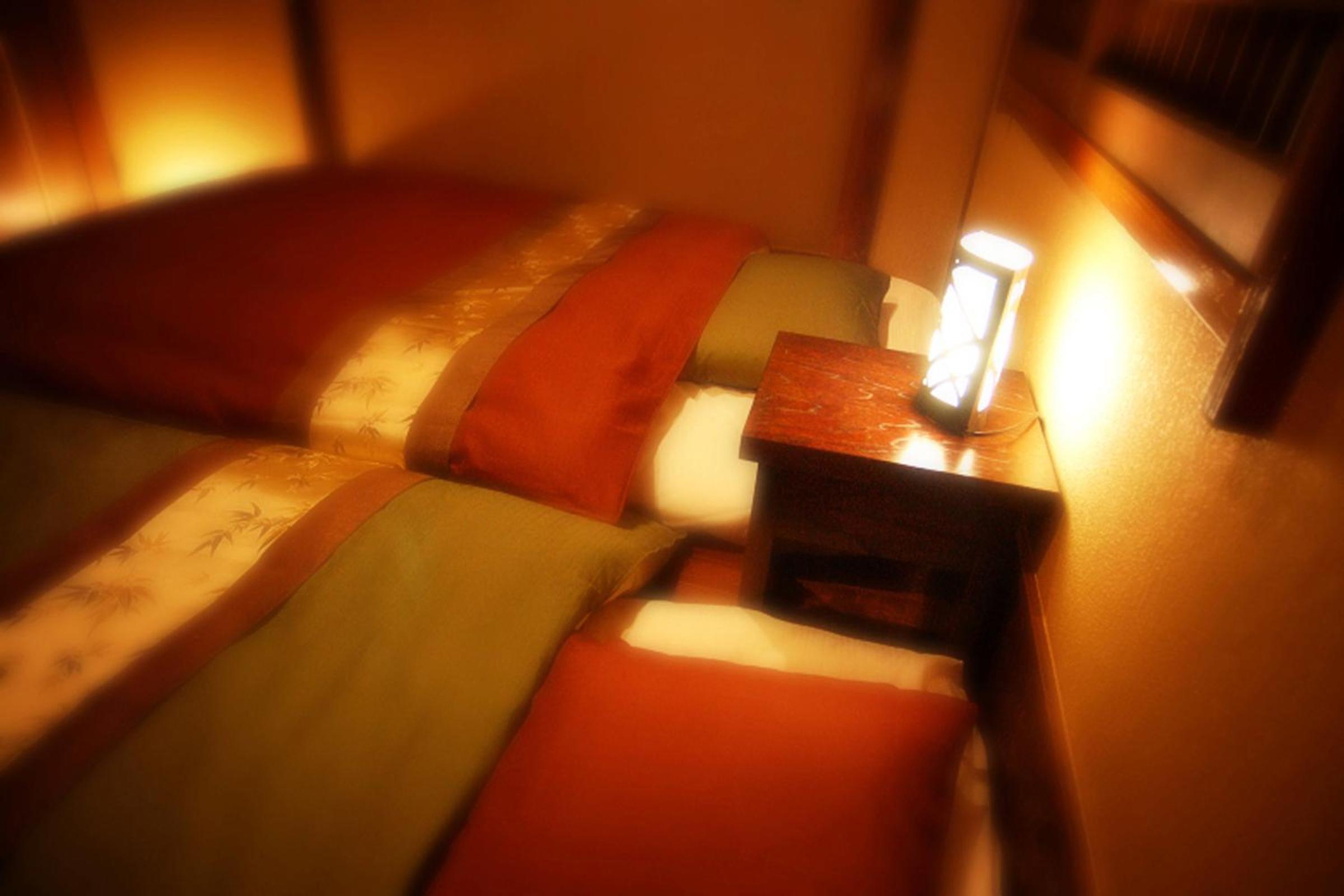 Twin Room with Tatami Area and Open-Air Bath
