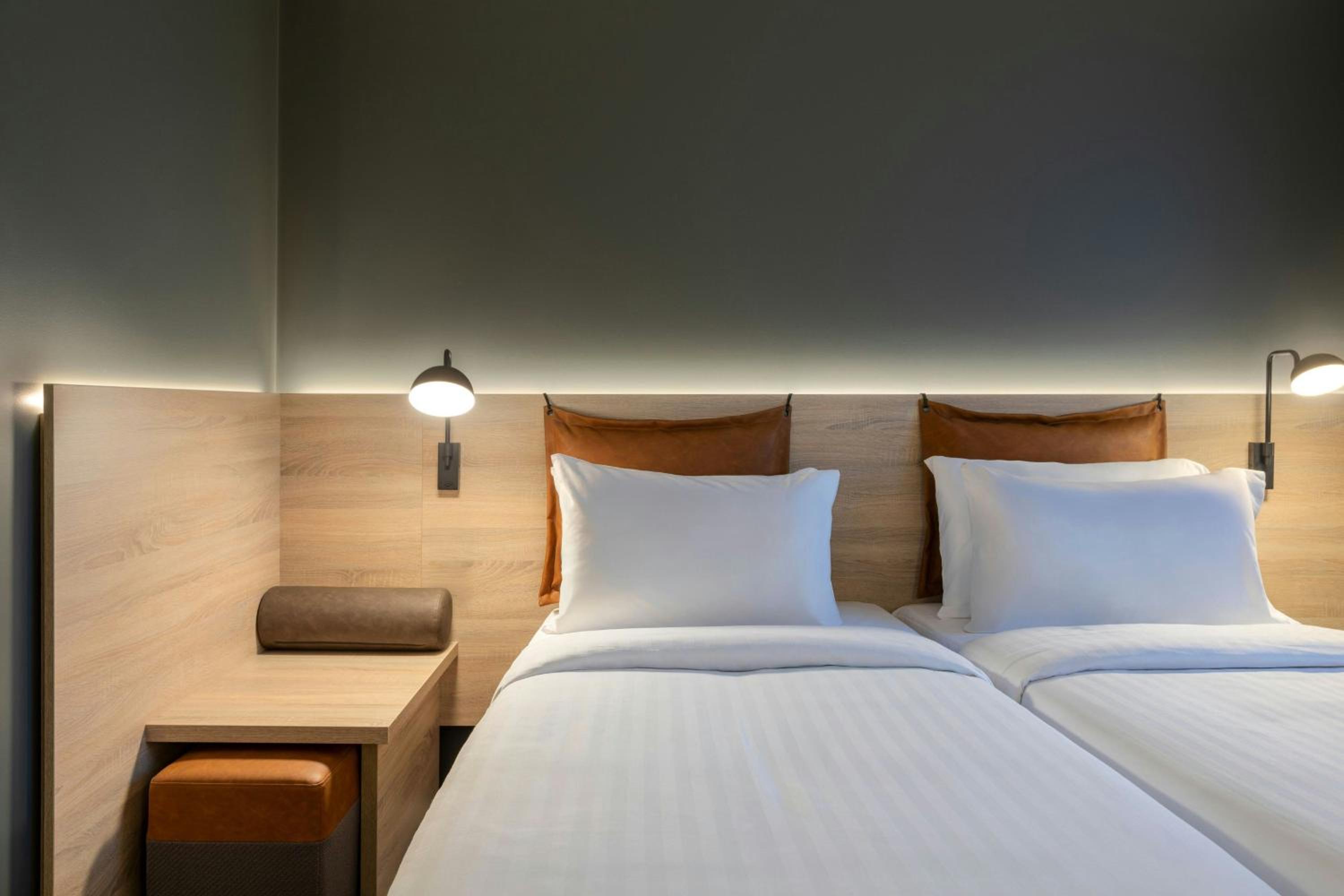 Moxy Connecting  Sleeper Room