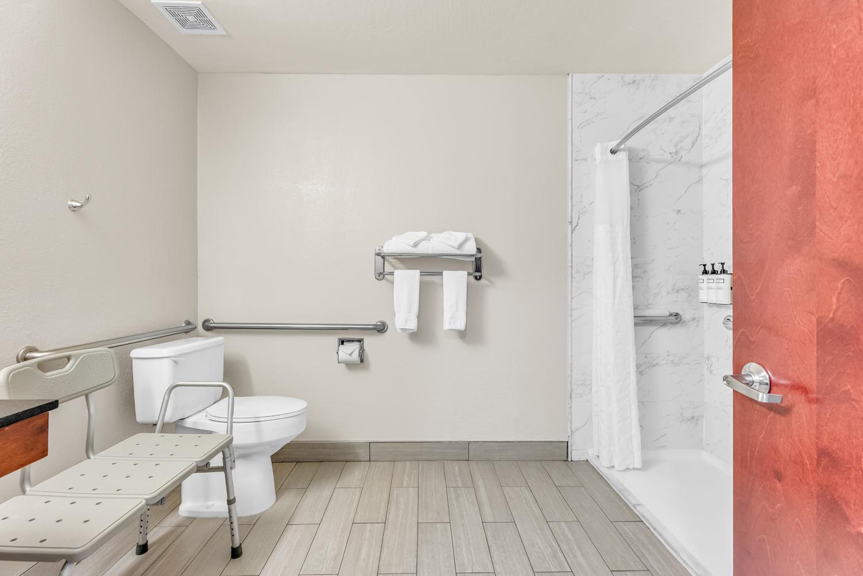 King One-Bedroom Suite with  Mobility/Hearing Access and Roll-In Shower, No Smoking - Photo 5