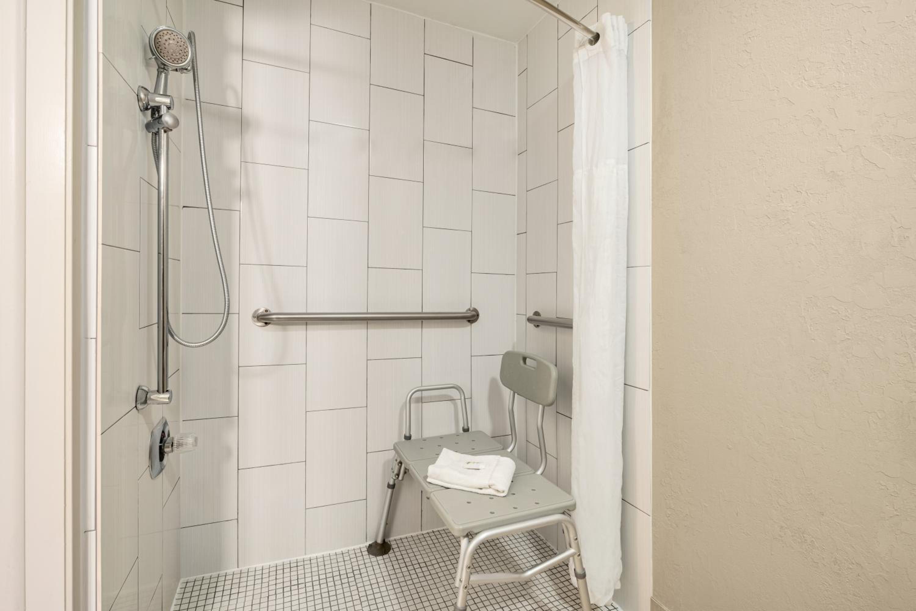 Queen Room with Roll-in Shower - Mobility Access/Non-Smoking - Photo 3