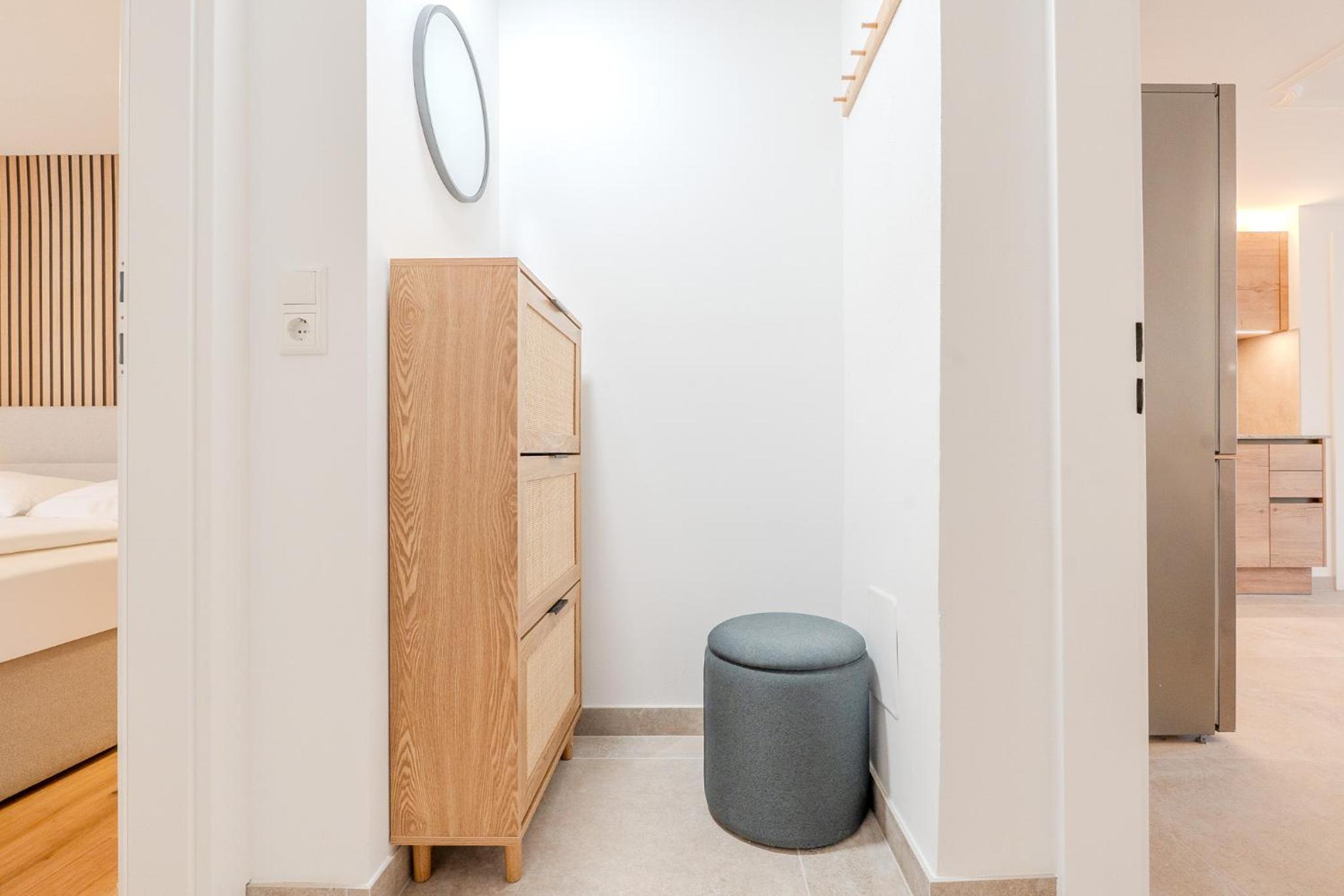 Deluxe Two-Bedroom Apartment with Garden View