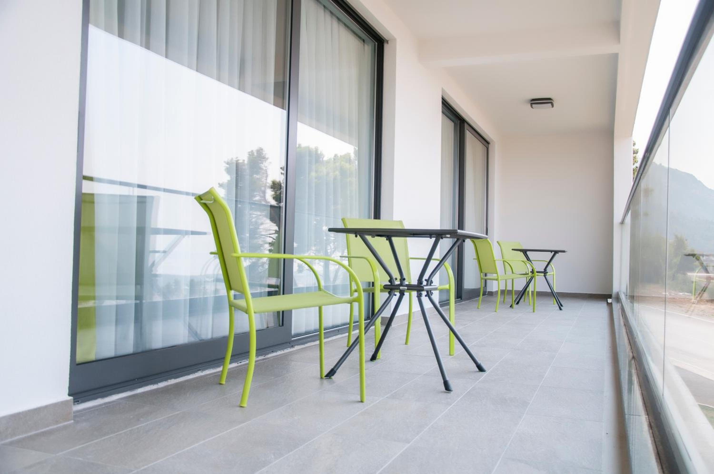 Studio with Balcony