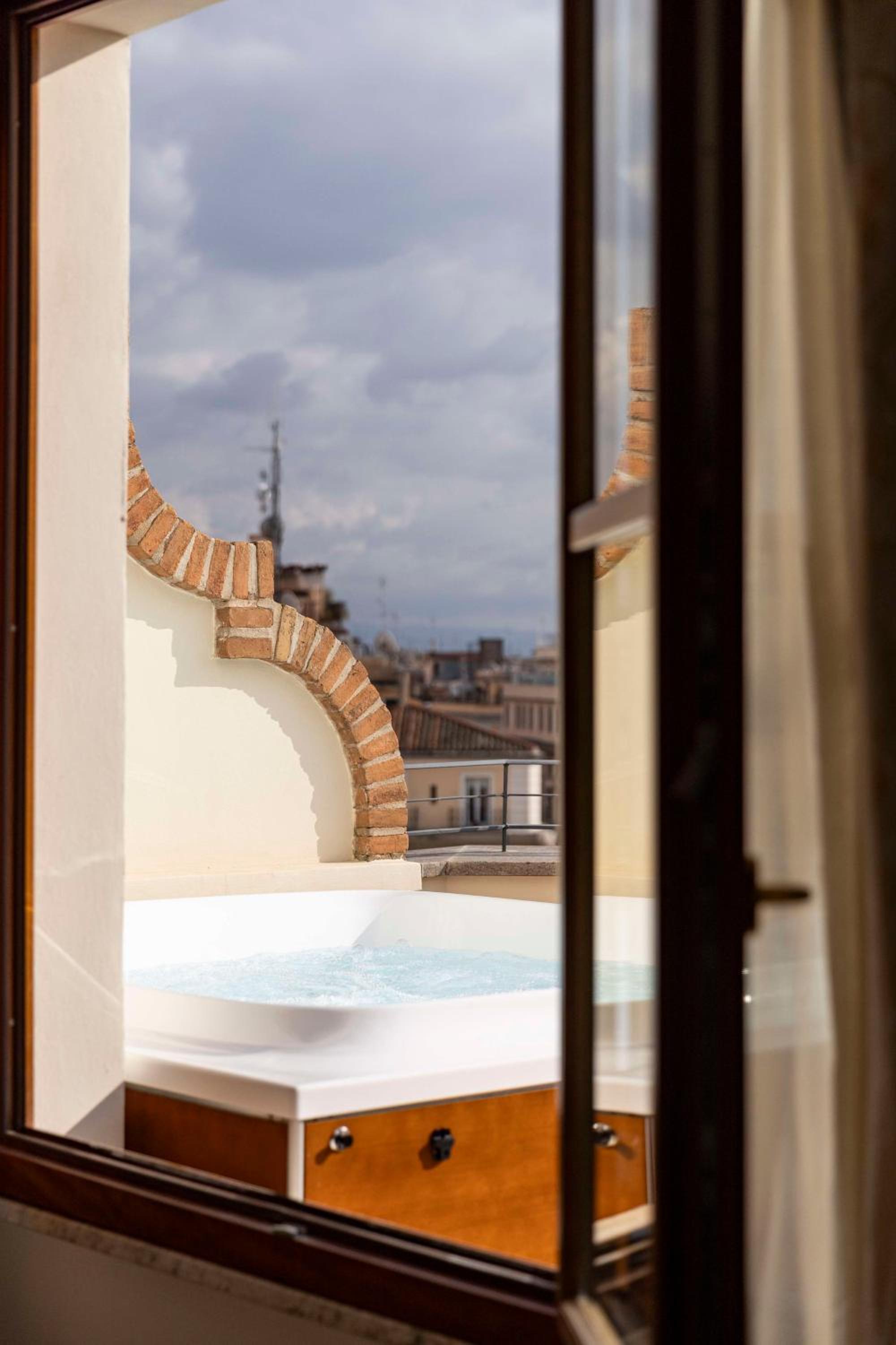Junior Terrace Suite with Jacuzzi and Extra Bed