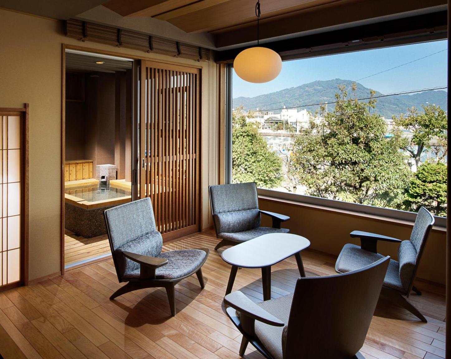 Deluxe Room with Tatami Area with Open-Air Bath photo 2