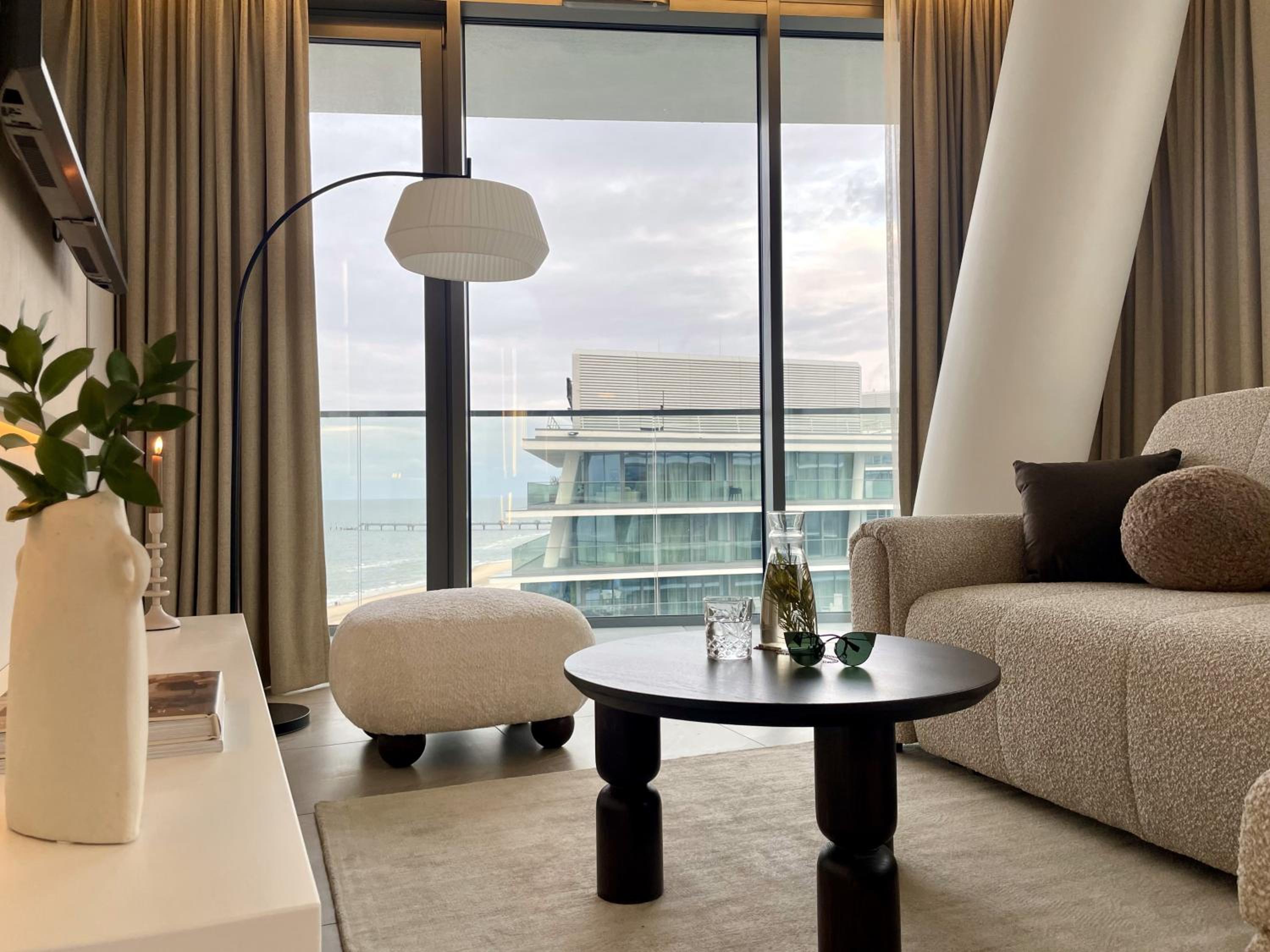 Three-Bedroom Apartment with Sea View