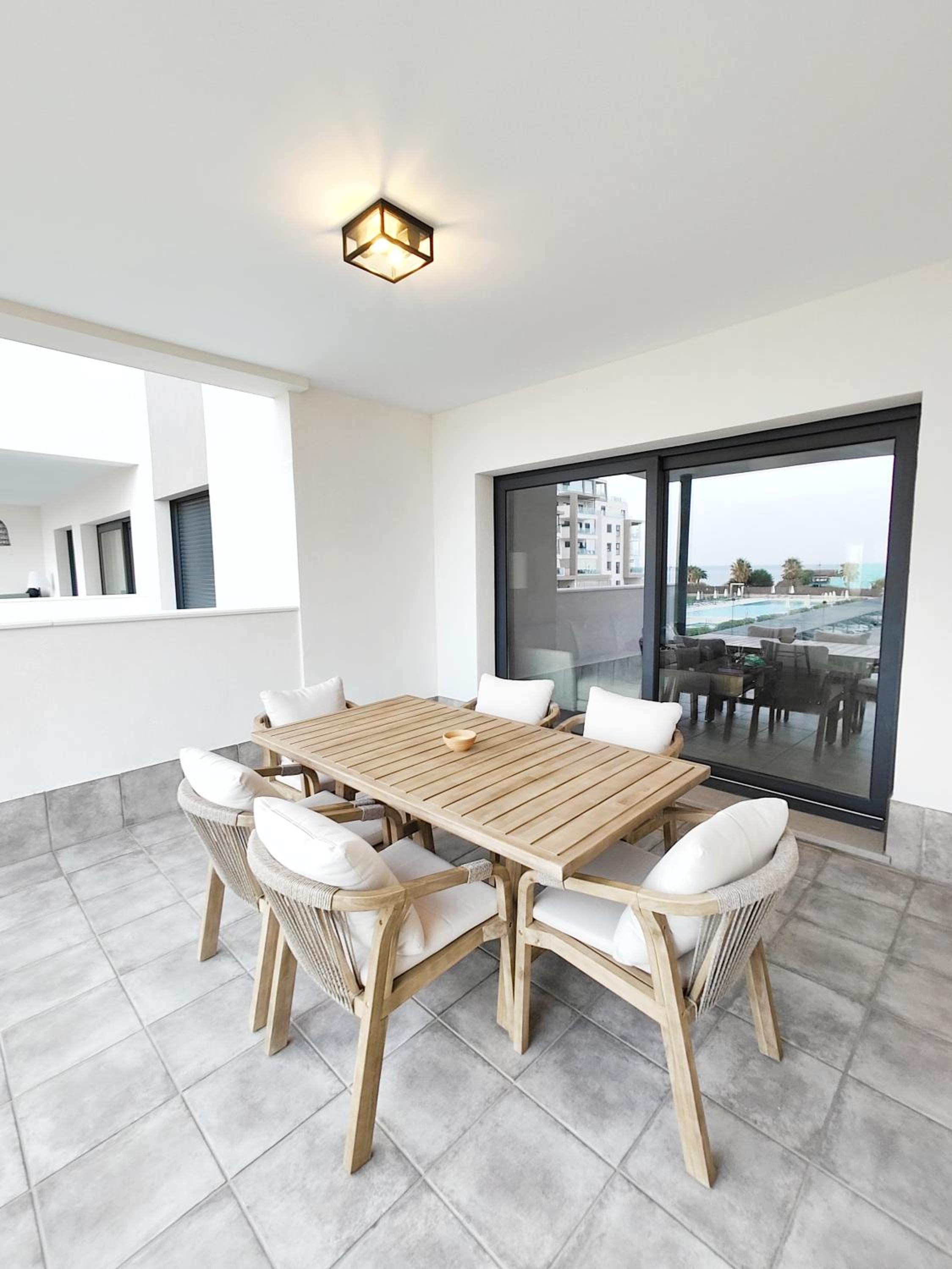 Two-Bedroom Apartment with Balcony and Sea View