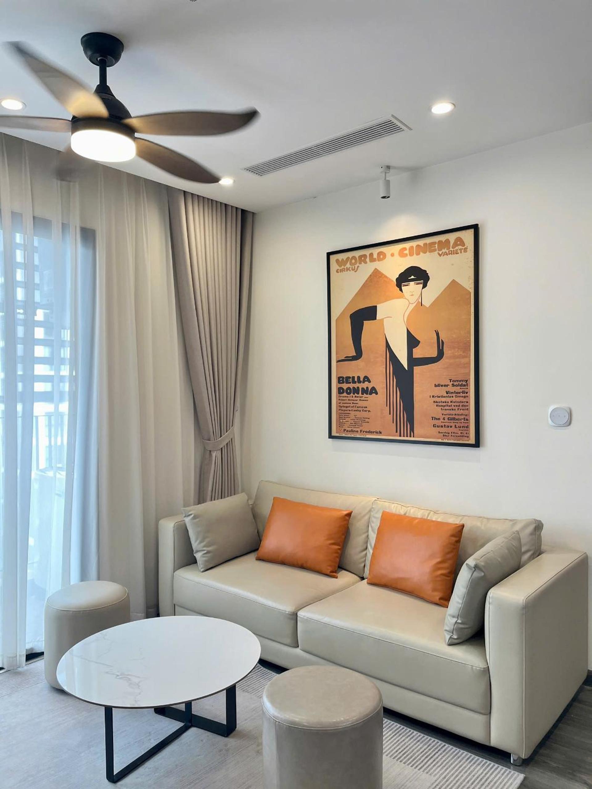 Two-Bedroom Apartment with Balcony