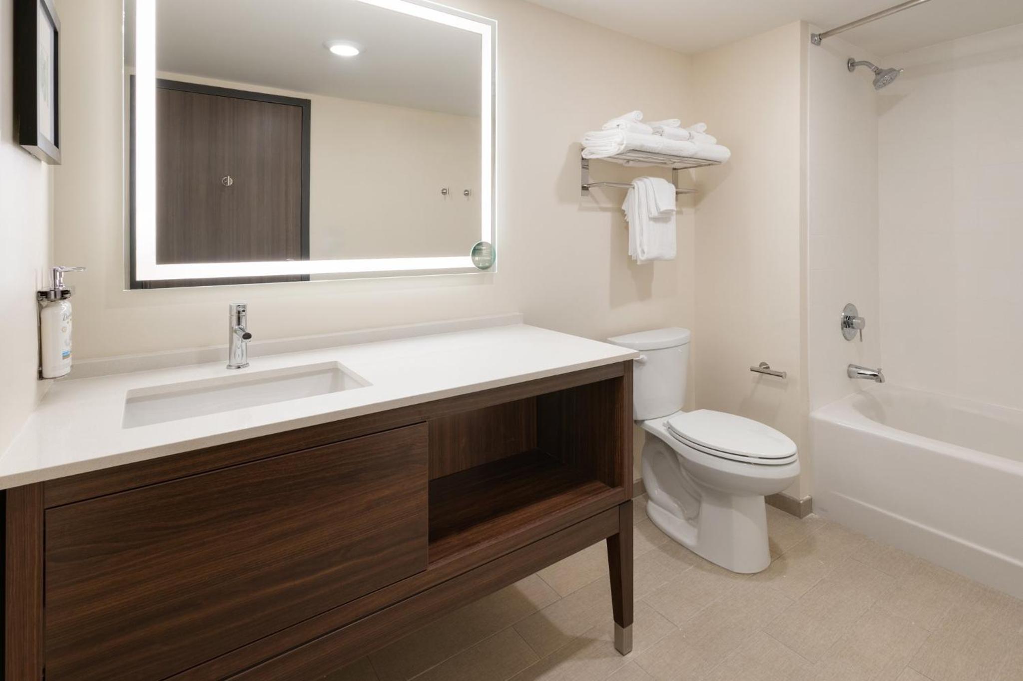 One-Bedroom Queen Suite with Two Queen Beds and Communications Mobility Accessible Tub - Photo 5