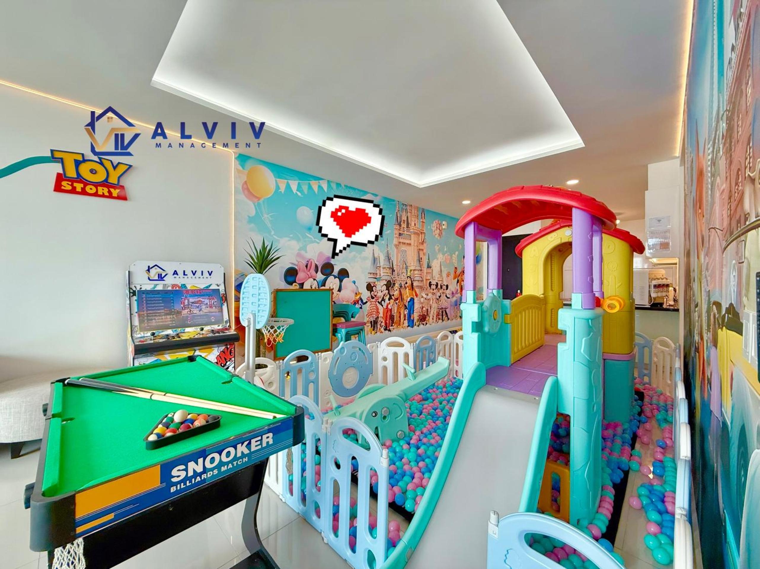 Dreamland Theme Three-Bedroom Apartment with Kids Playground - Photo 1