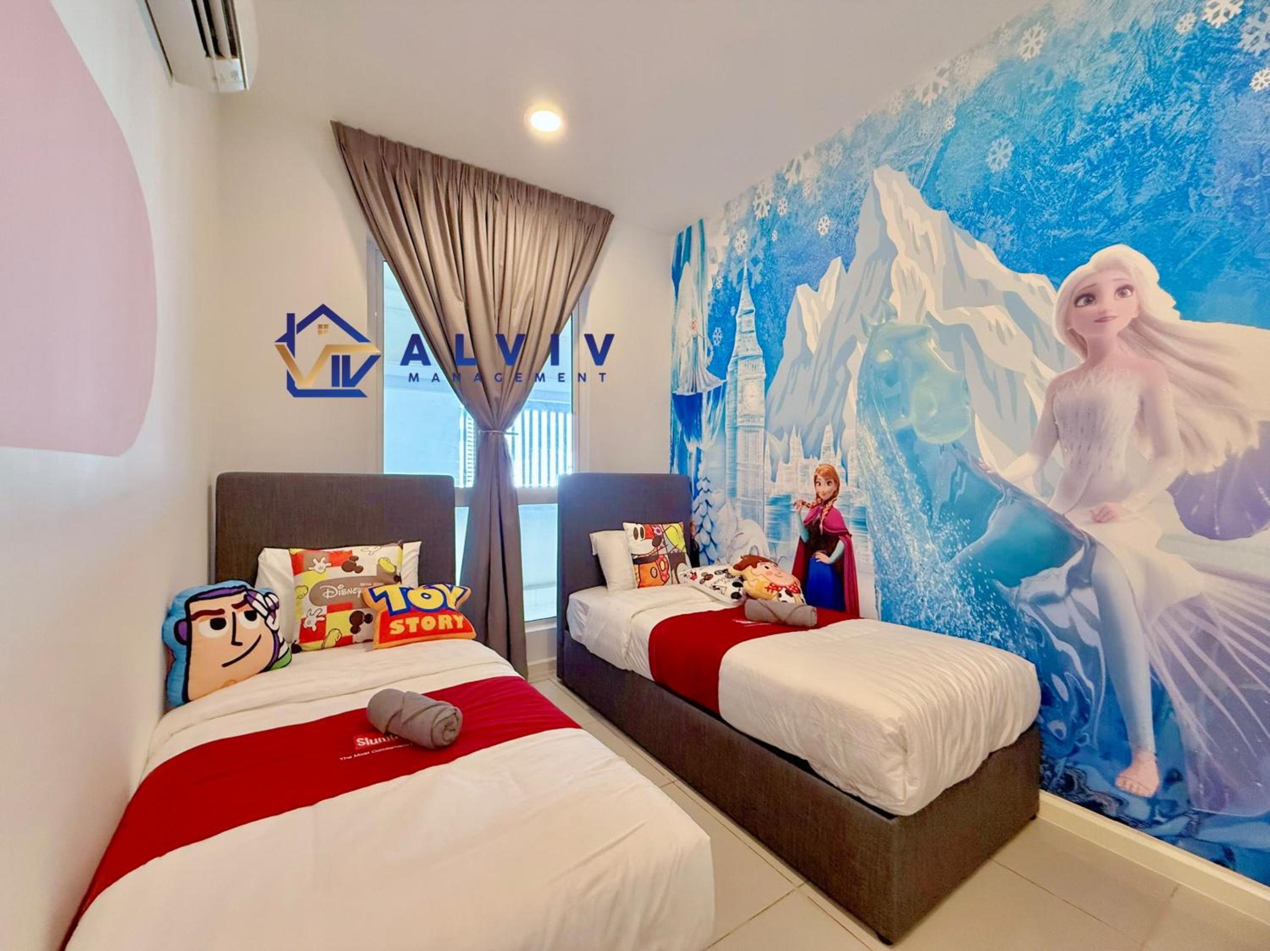 Childhood Theme Three-Bedroom Apartment with Kids Playground - Photo 1