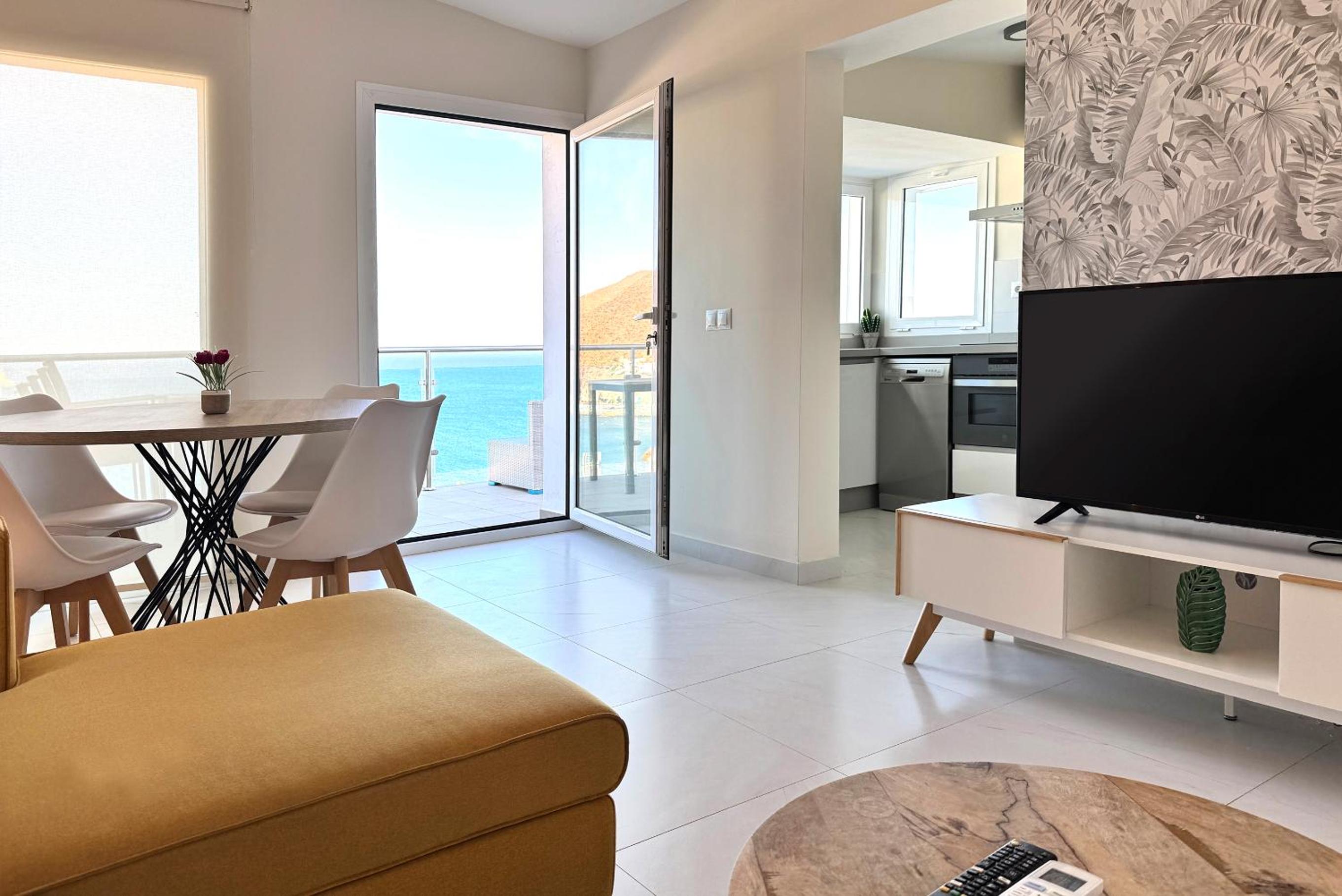 Two-Bedroom Apartment with Terrace and Sea View