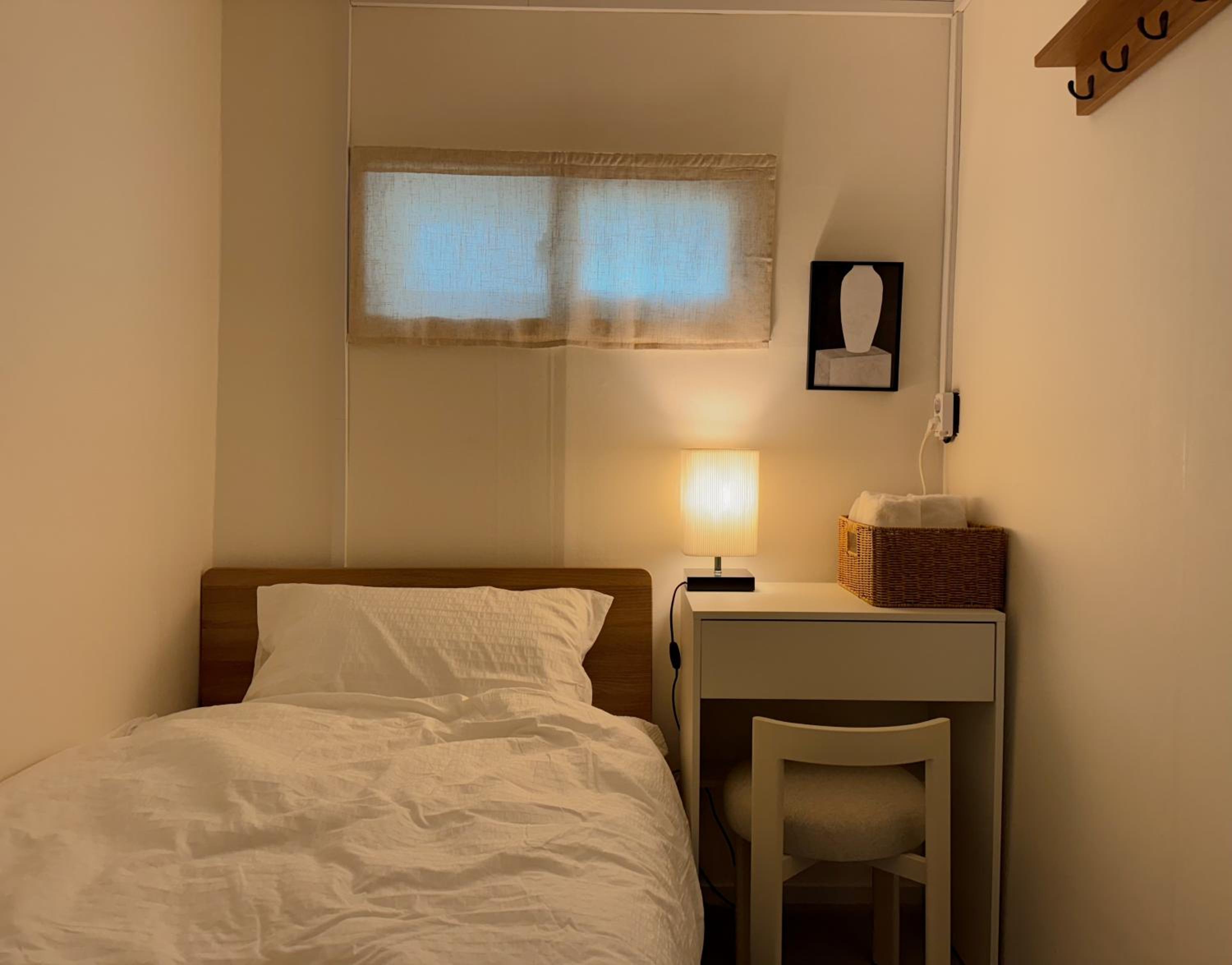 Single Room with Private Bathroom
