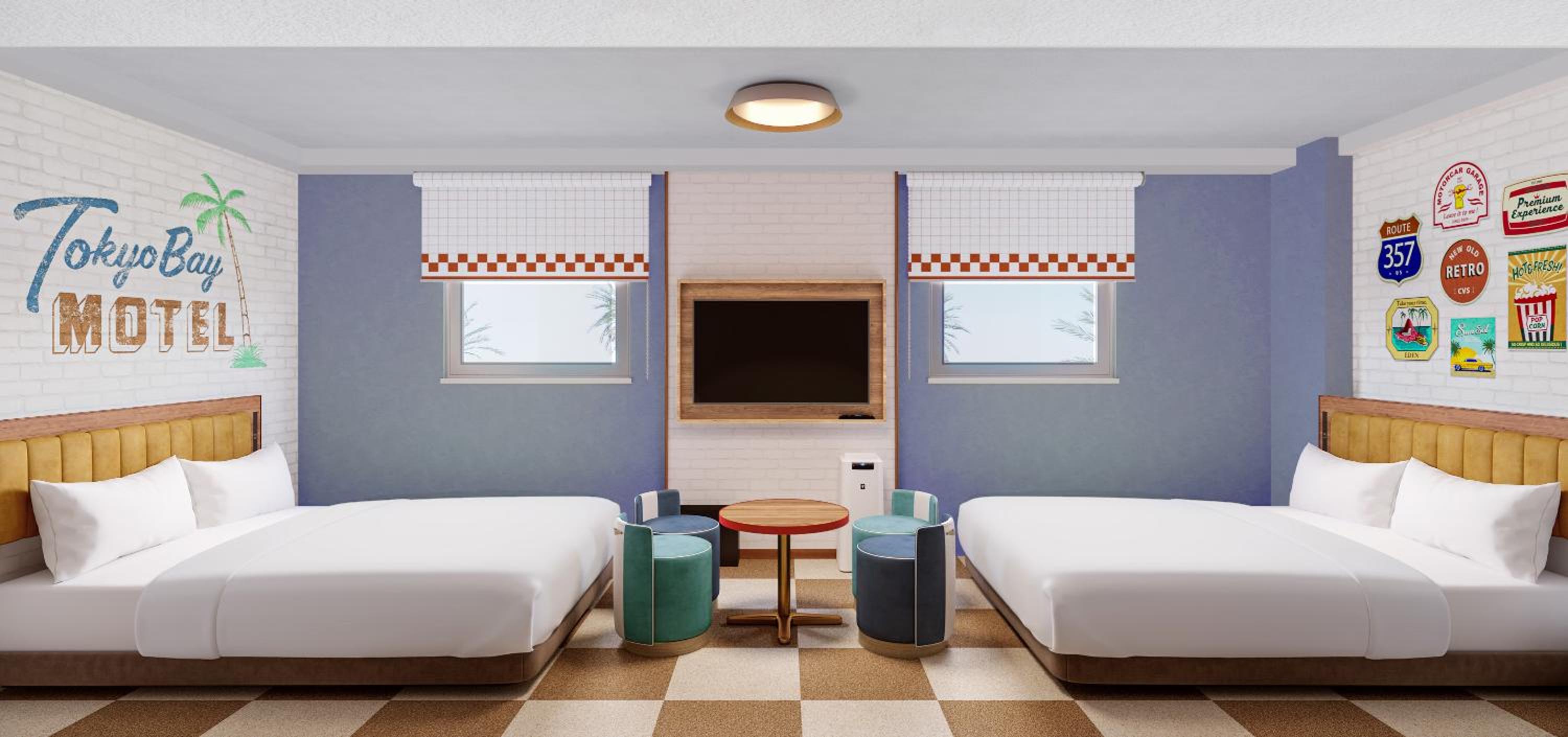 Renewal MOTEL Concept Twin Room - Non-Smoking - Bay Hotel Building photo 2