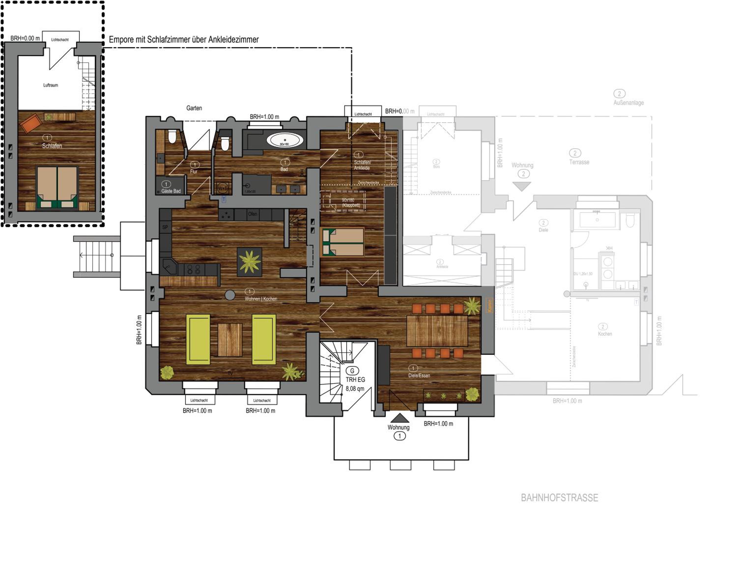 One-Bedroom Apartment with Spa Bath photo 3