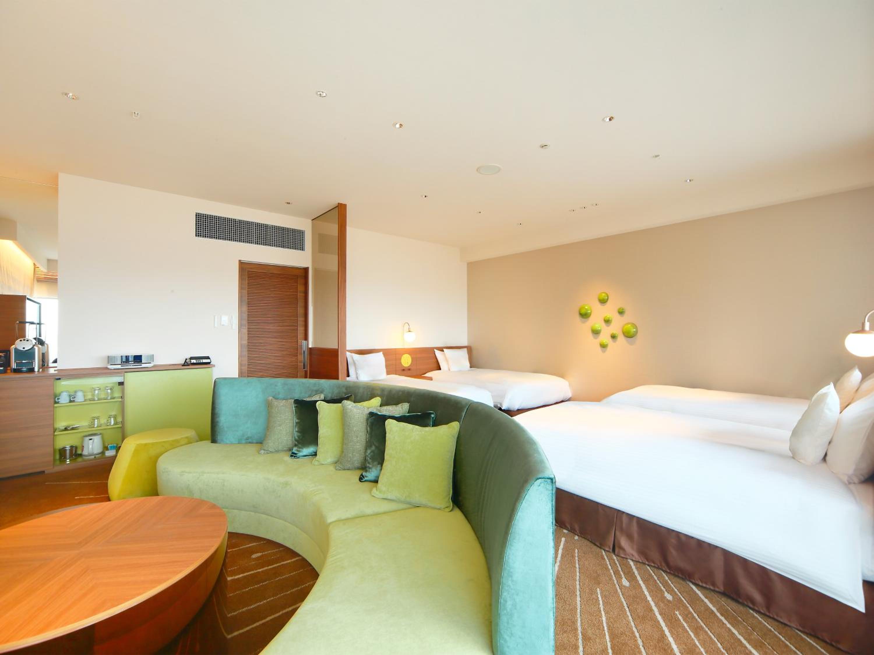 Concept Corner Twin Room with Park View  - SPQ photo 2