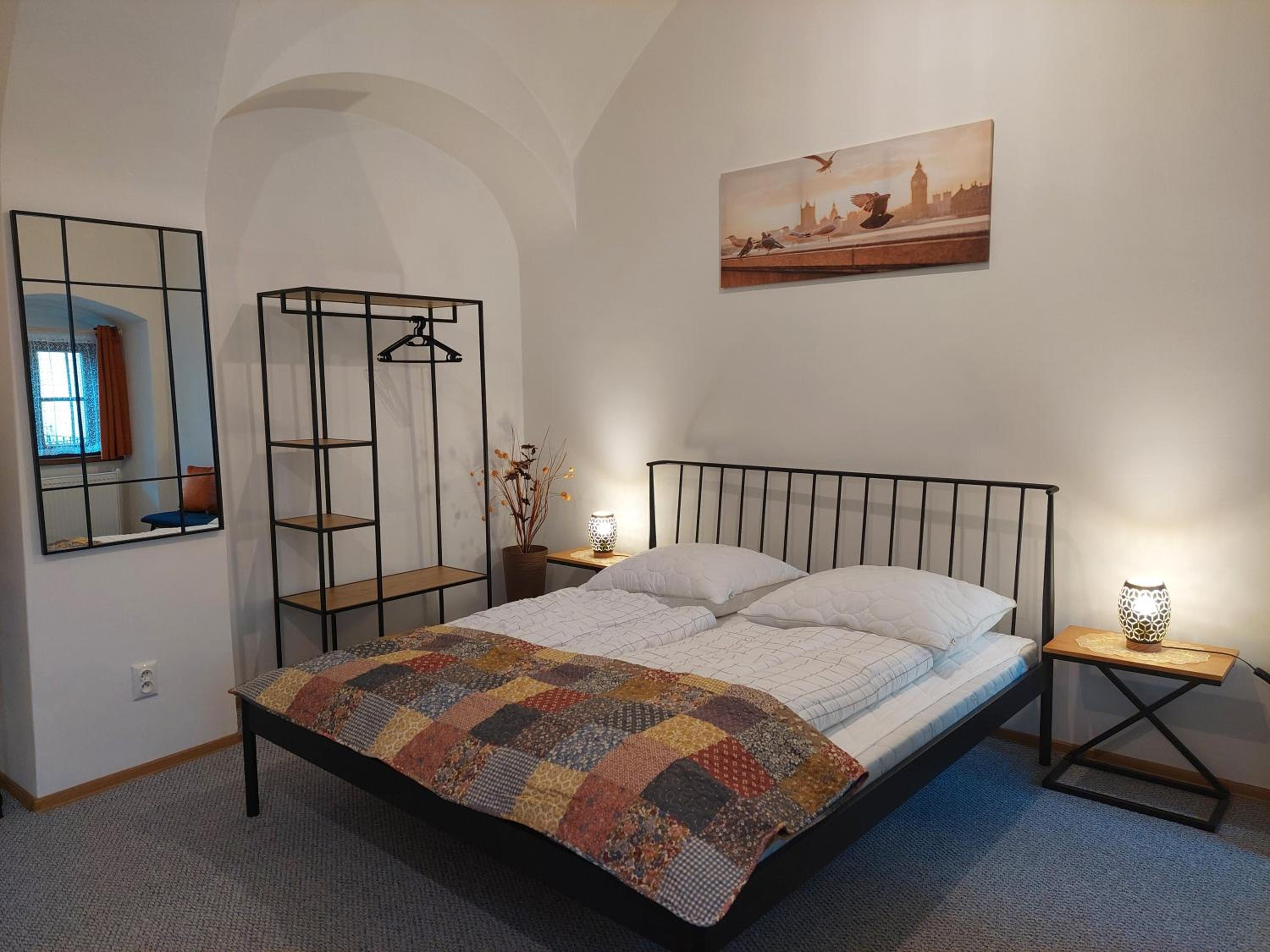One-Bedroom Apartment with Garden View
