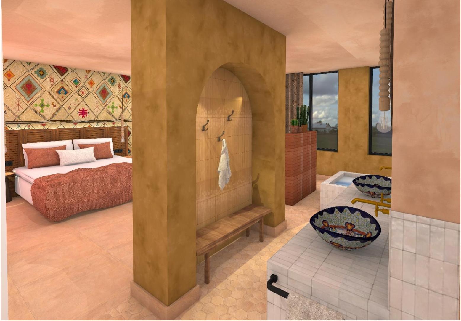 Mexico Suite with Private Sauna