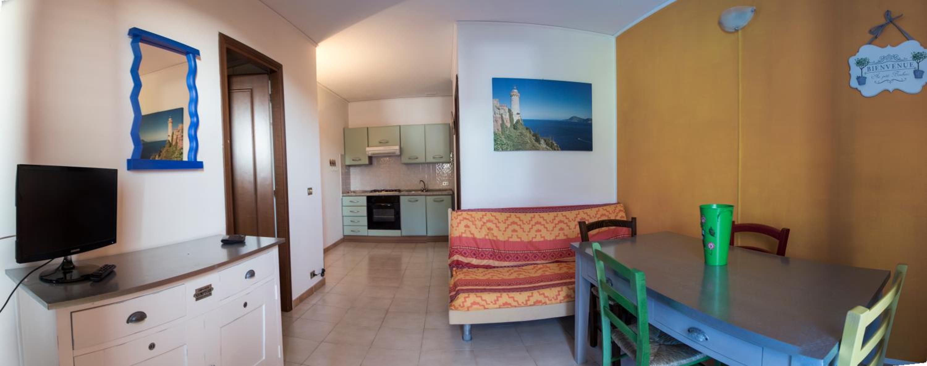 Two-Bedroom Apartment with Terrace and Sea View
