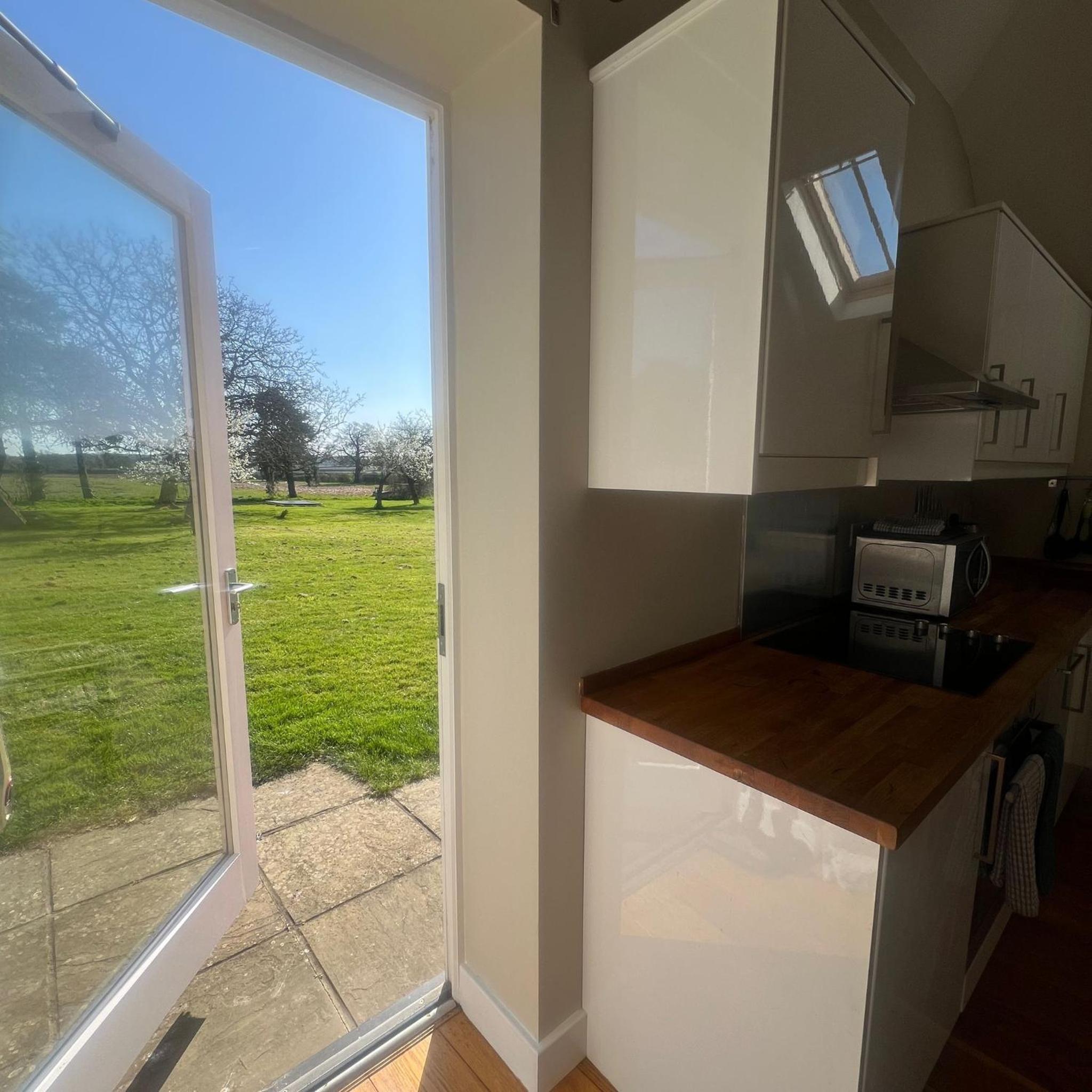 Deluxe One-Bedroom Apartment with Garden View