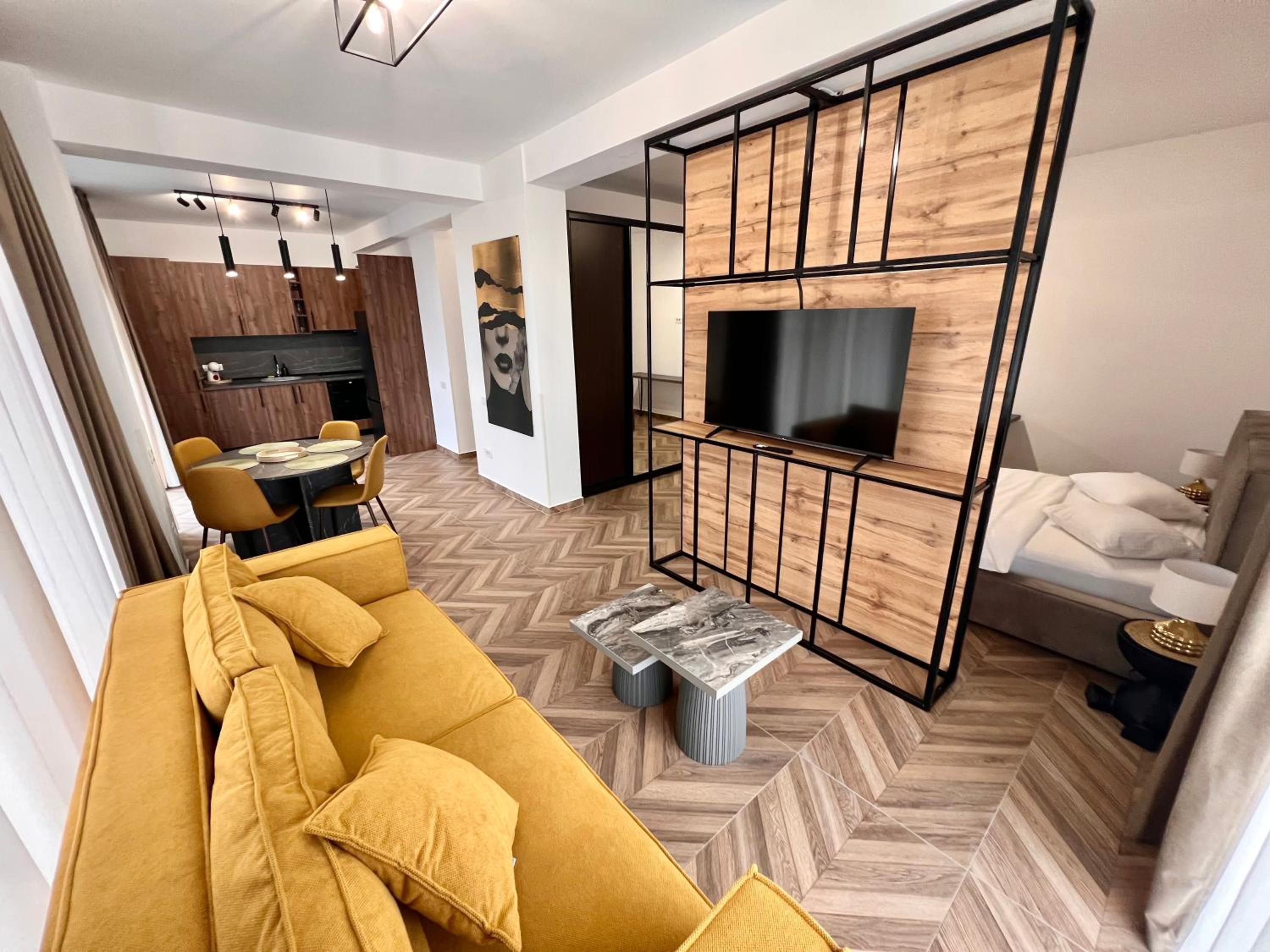 One-Bedroom Apartment with Garden