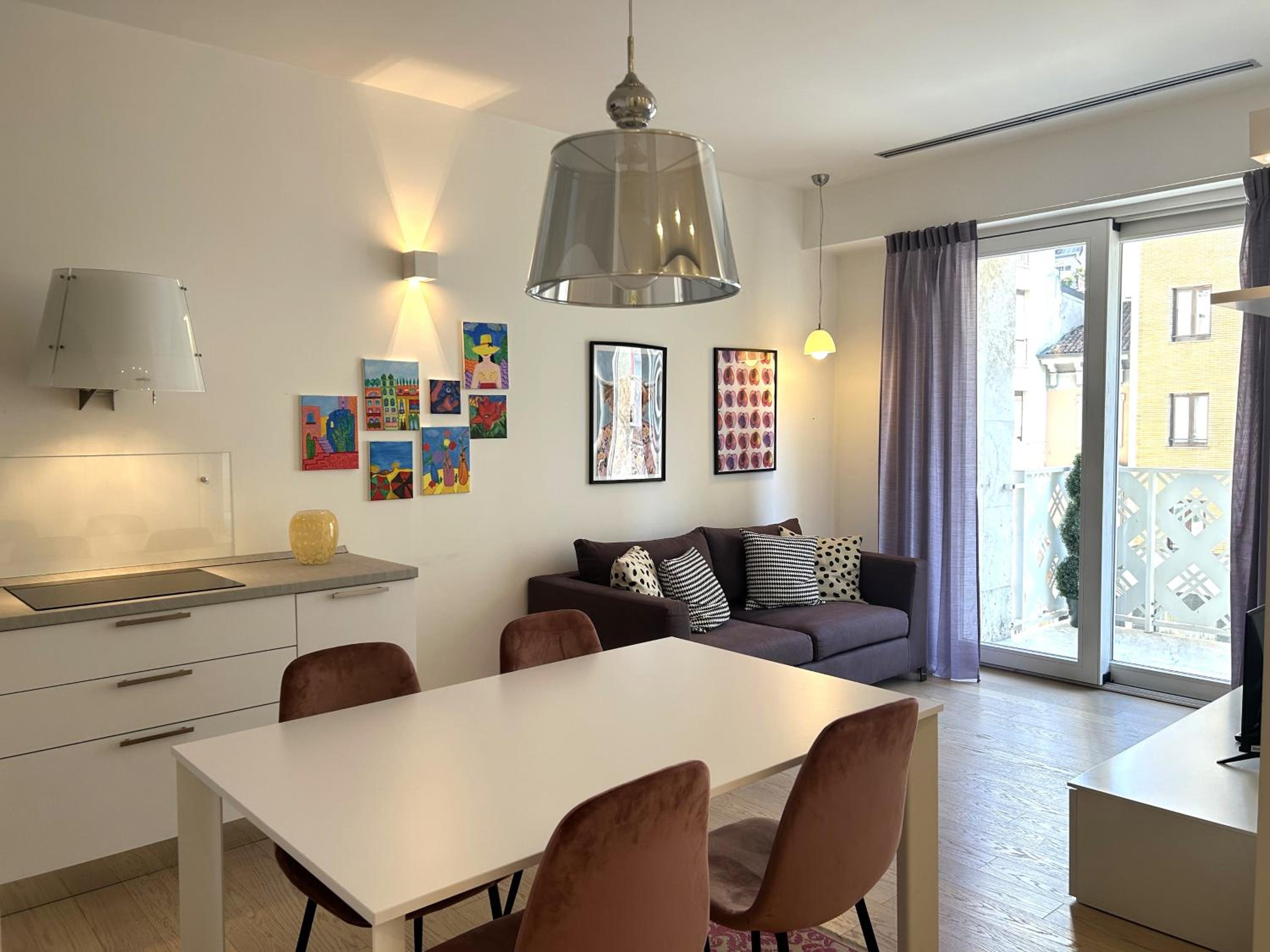 Two-Bedroom Apartment with Balcony