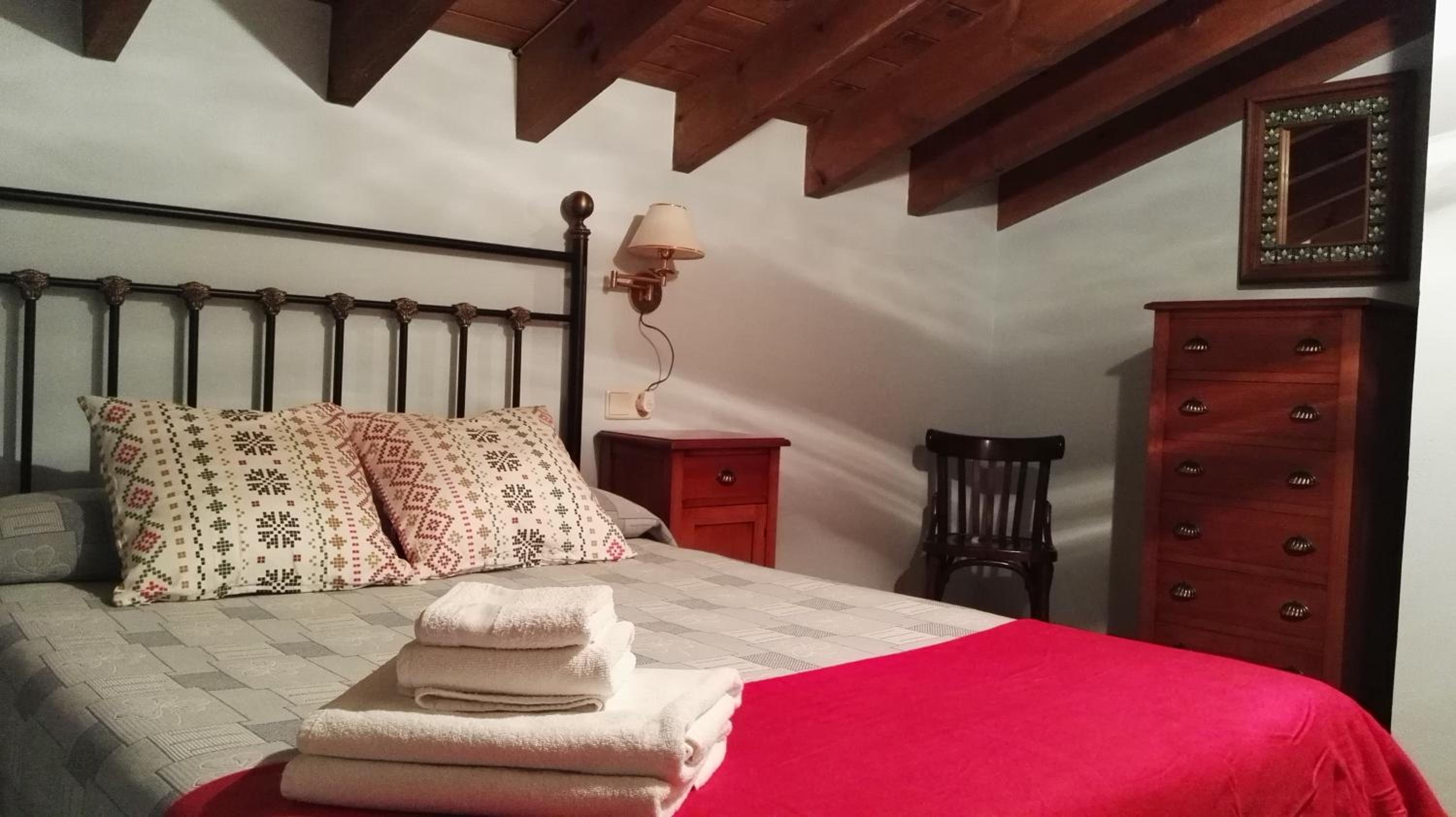 Apartamento de una habitación con vista al jardín