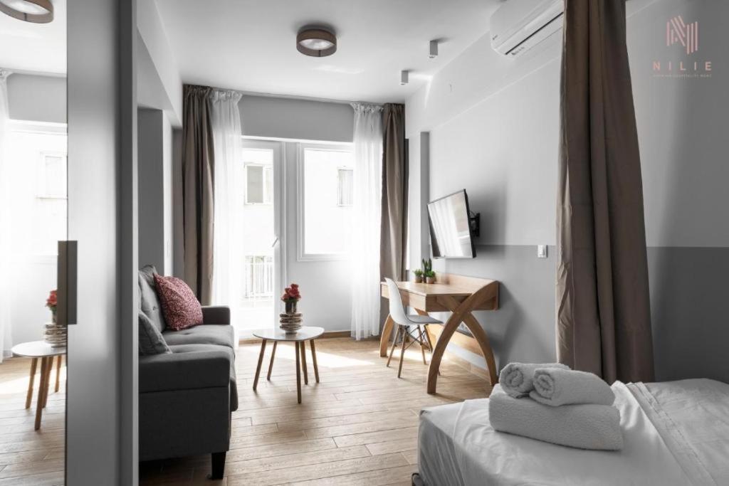 Studio with Balcony