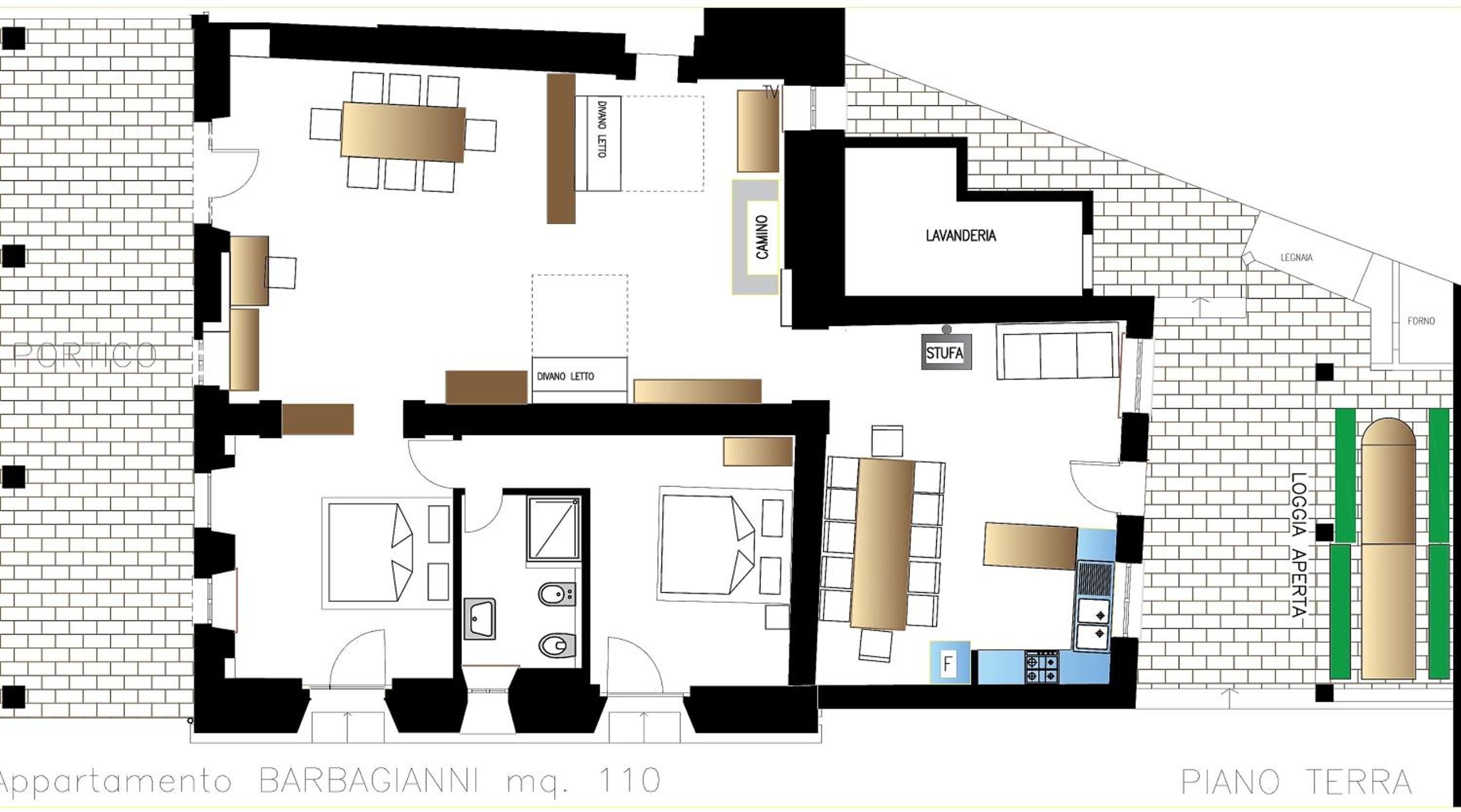 Two-Bedroom Deluxe Apartment photo 2